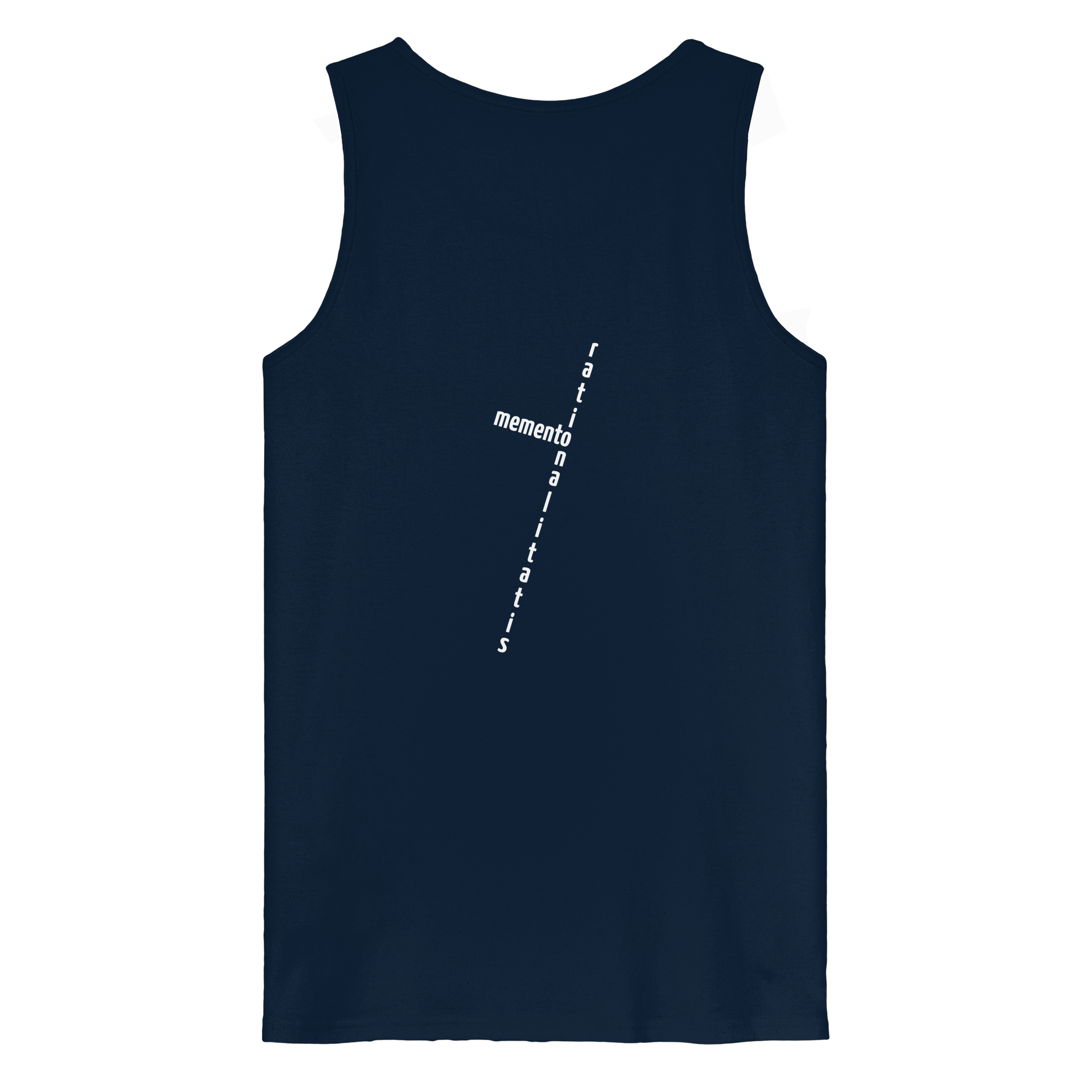 WHITE BACK (K2) - Organic Tank Top