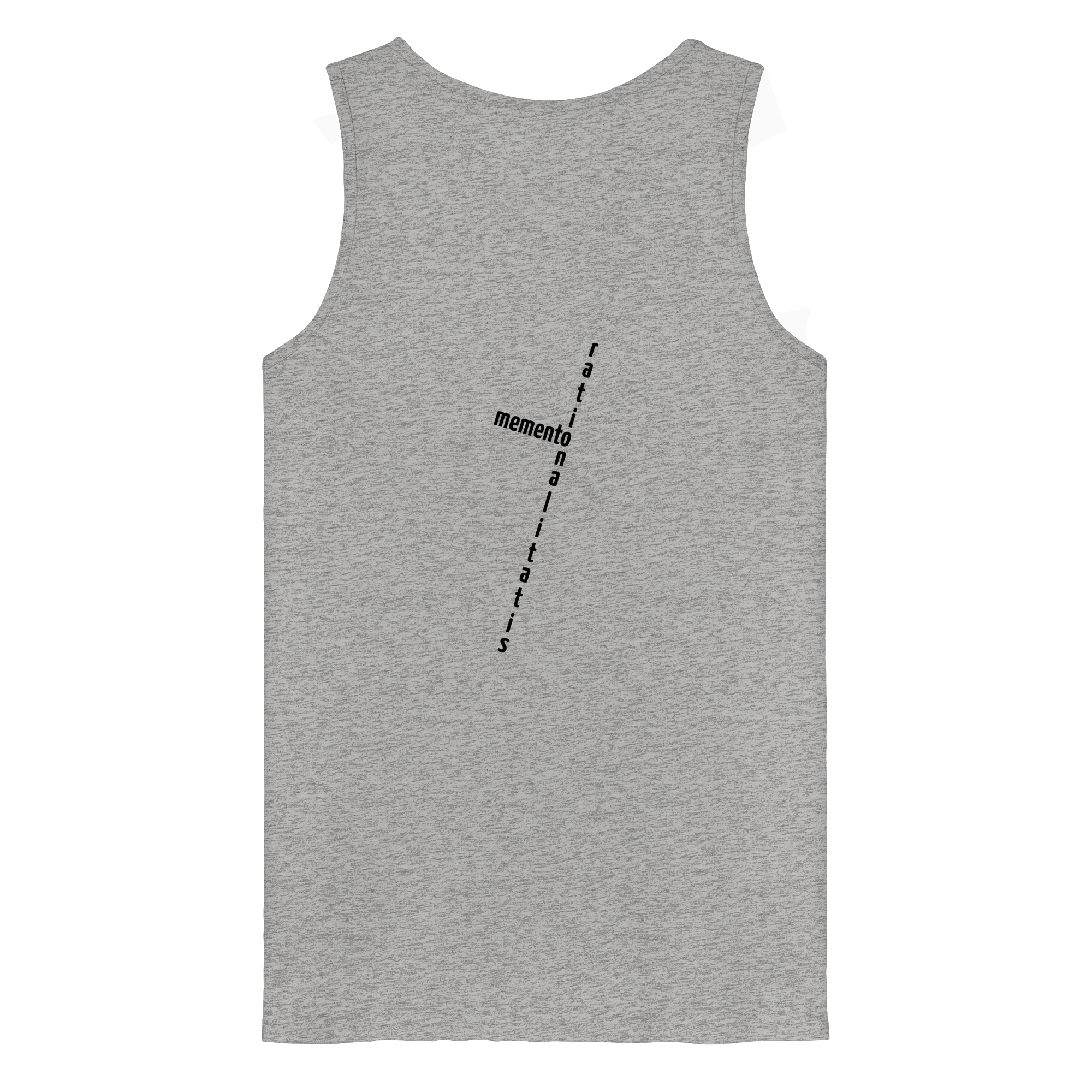 BLACK BACK (K2) - Organic Tank Top