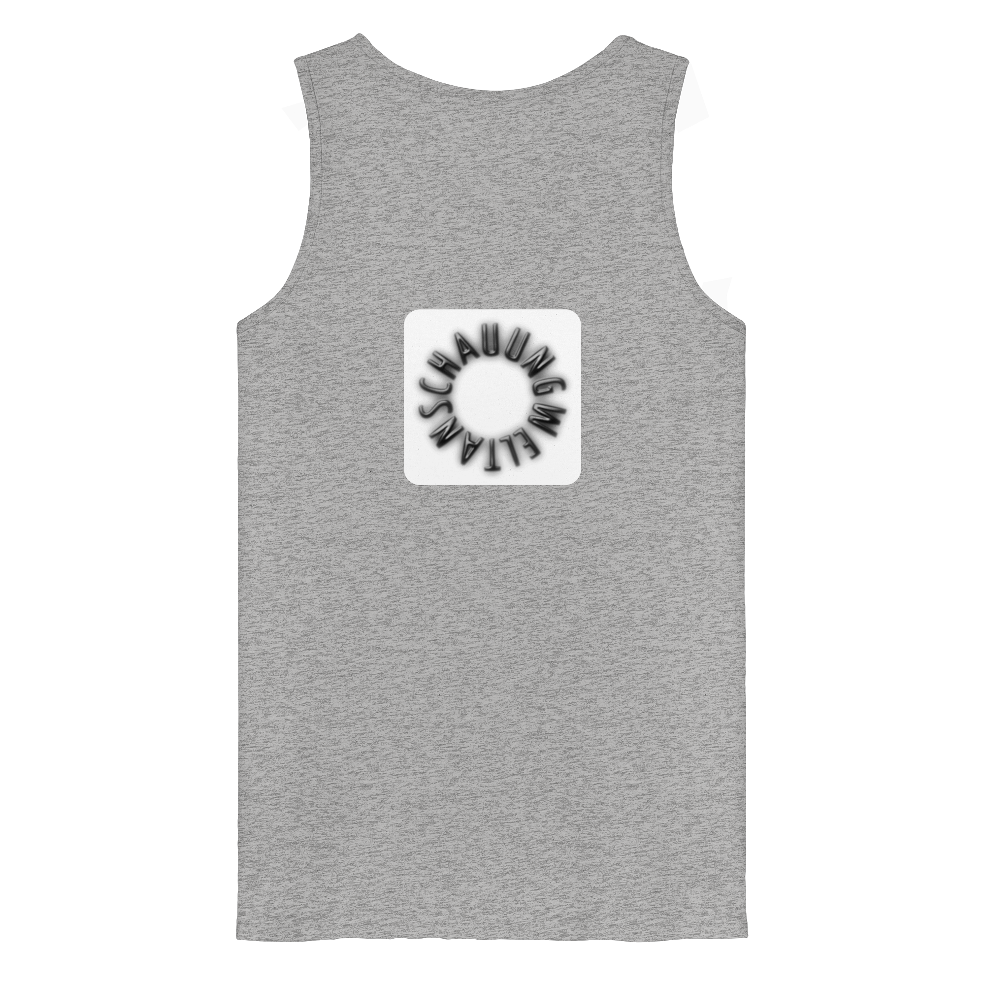 BLACK BACK (K5) - Organic Tank Top