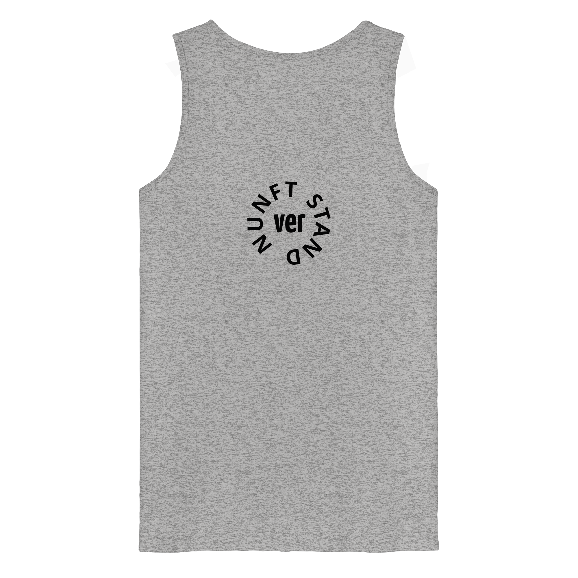 BLACK BACK (K4) - Organic Tank Top