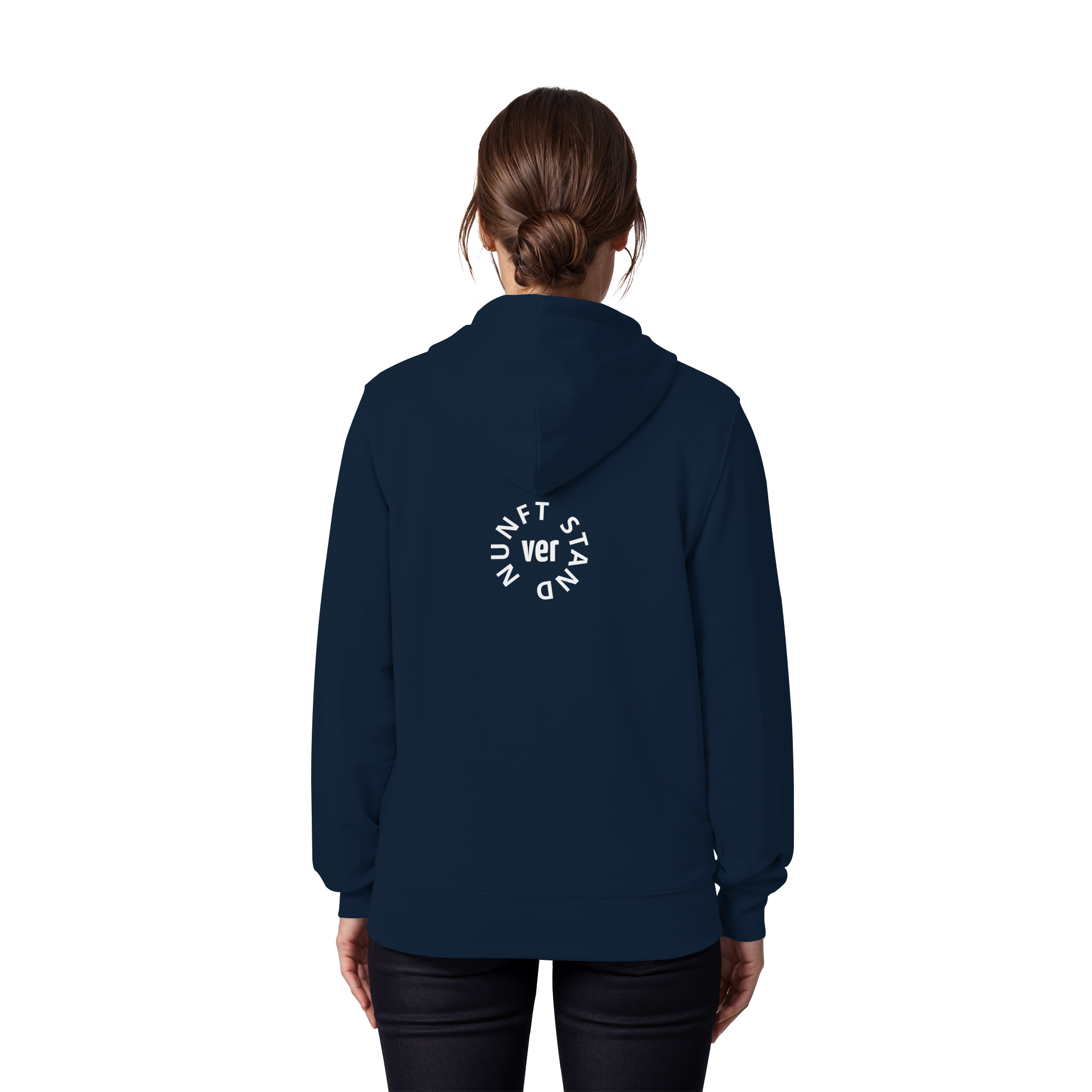 WHITE BACK (K4) - Organic Zipper