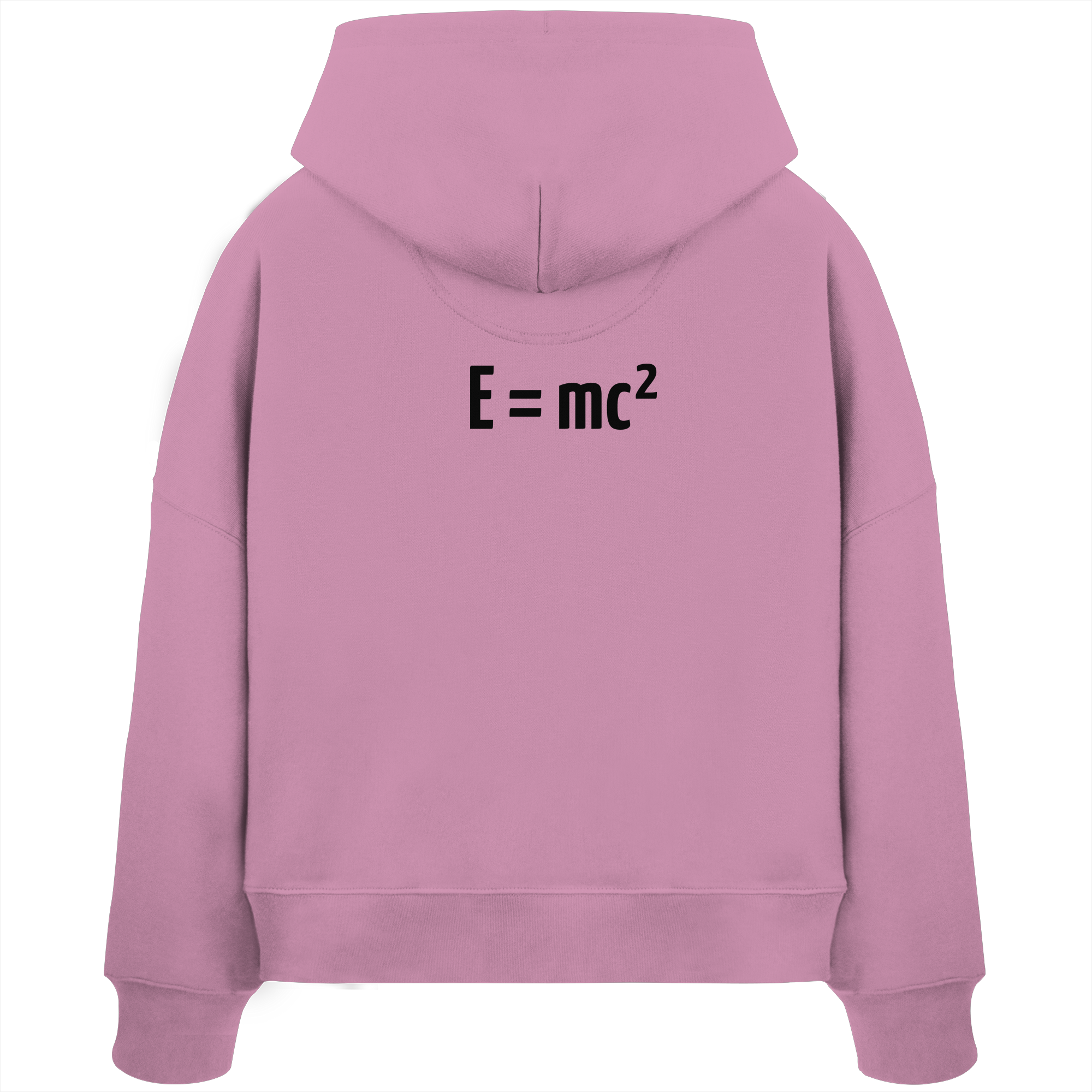 BLACK BACK (K3) - Womens Organic Boxcut Hoodie