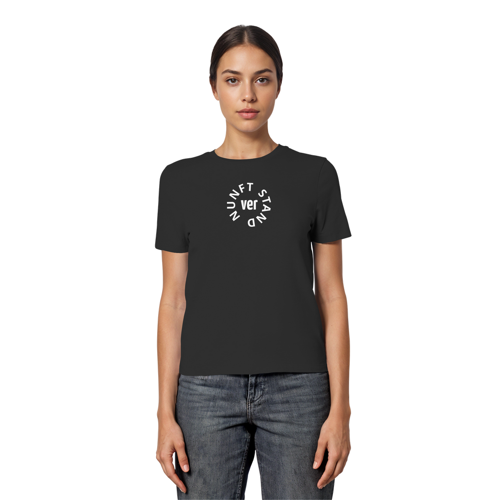 WHITE FRONT (K4) - Fitted Ladies Organic Shirt