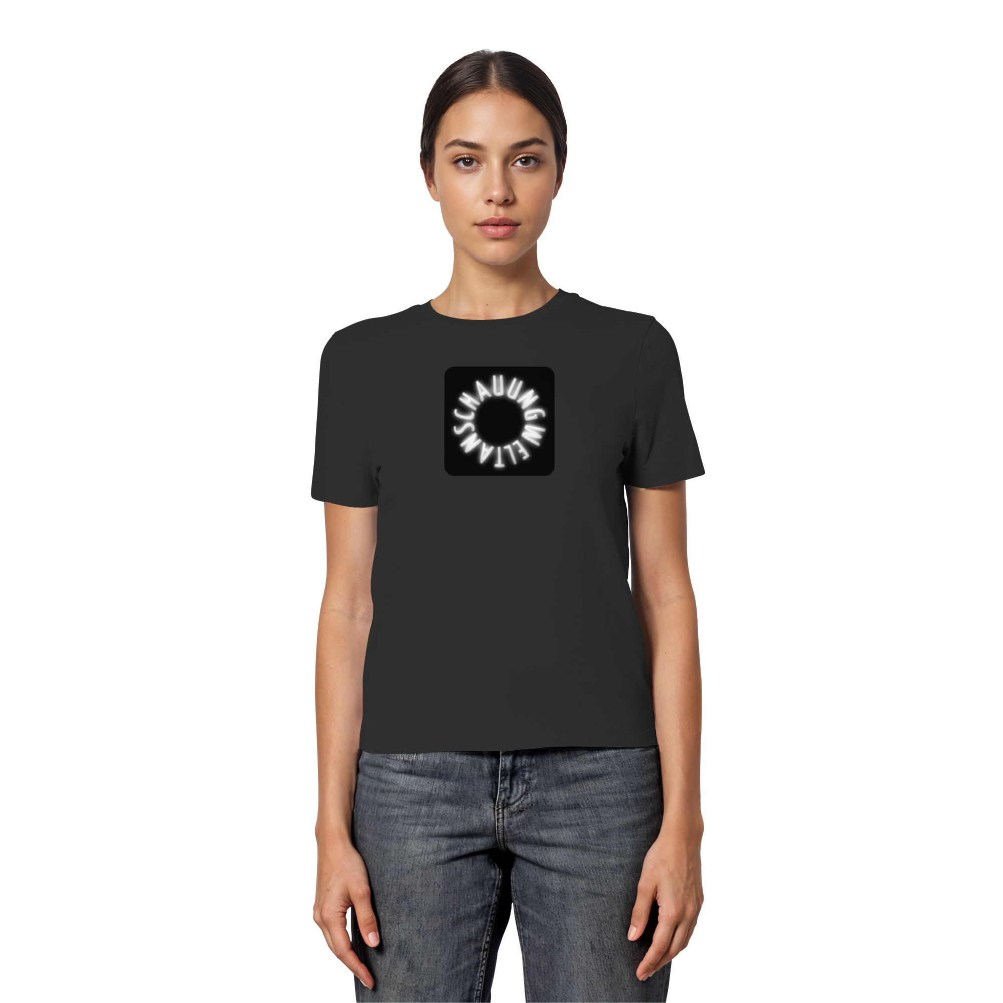 WHITE FRONT (K5) - Fitted Ladies Organic Shirt