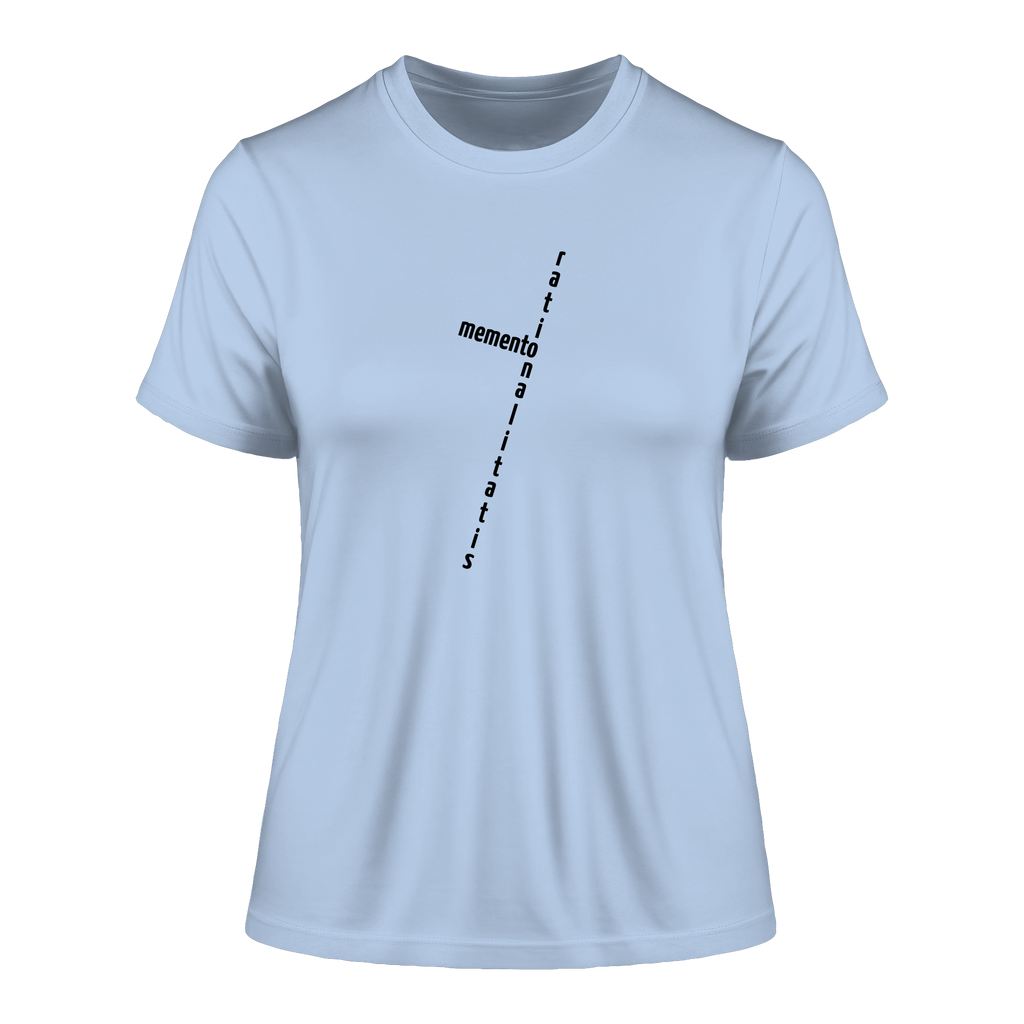 BLACK FRONT (K2) - Fitted Ladies Organic Shirt