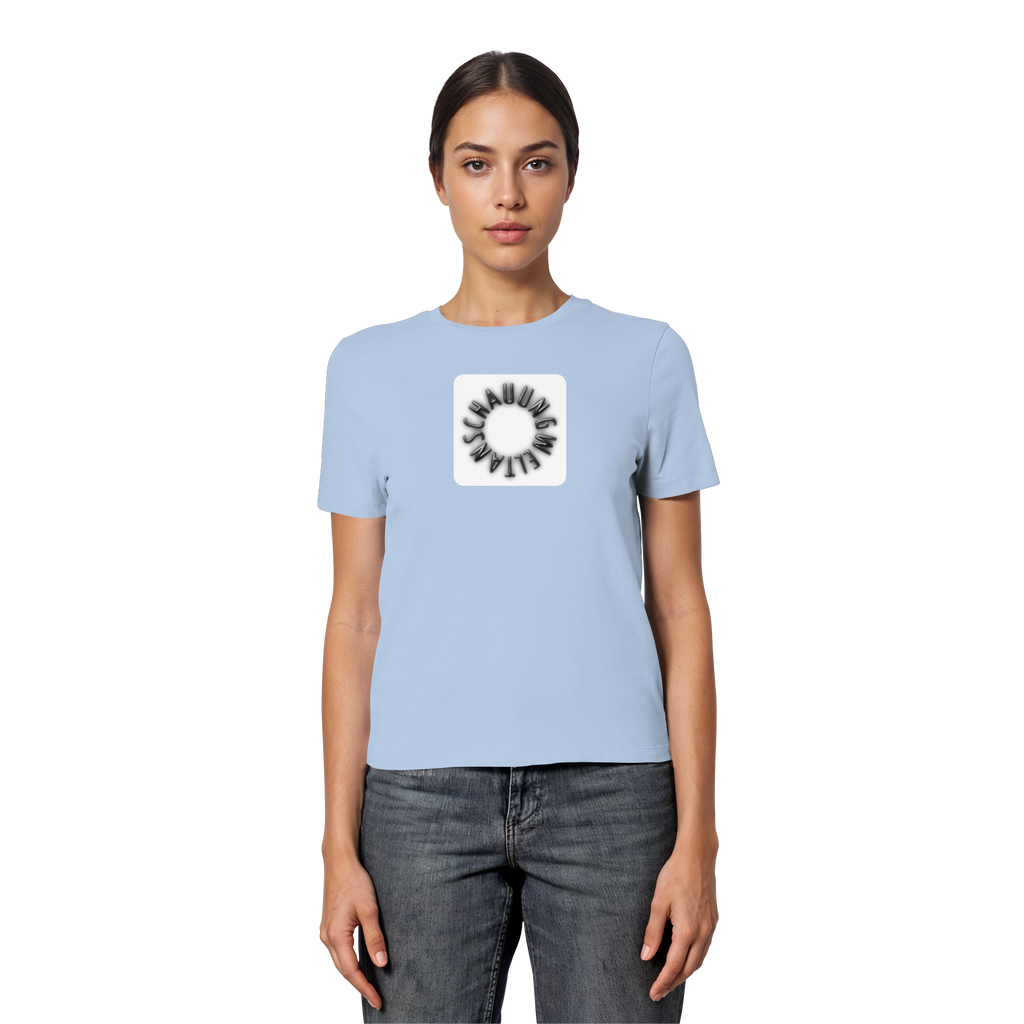 BLACK FRONT (K5) - Fitted Ladies Organic Shirt
