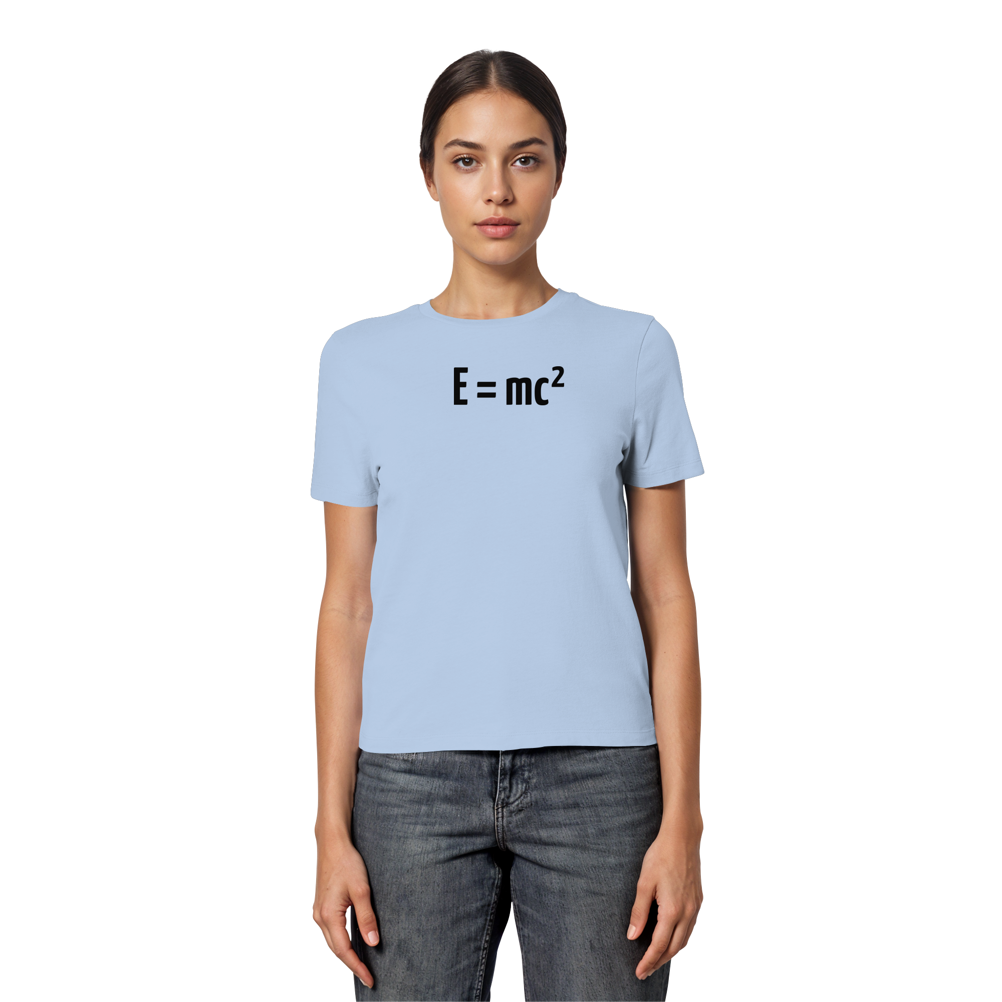 BLACK FRONT (K3) - Fitted Ladies Organic Shirt