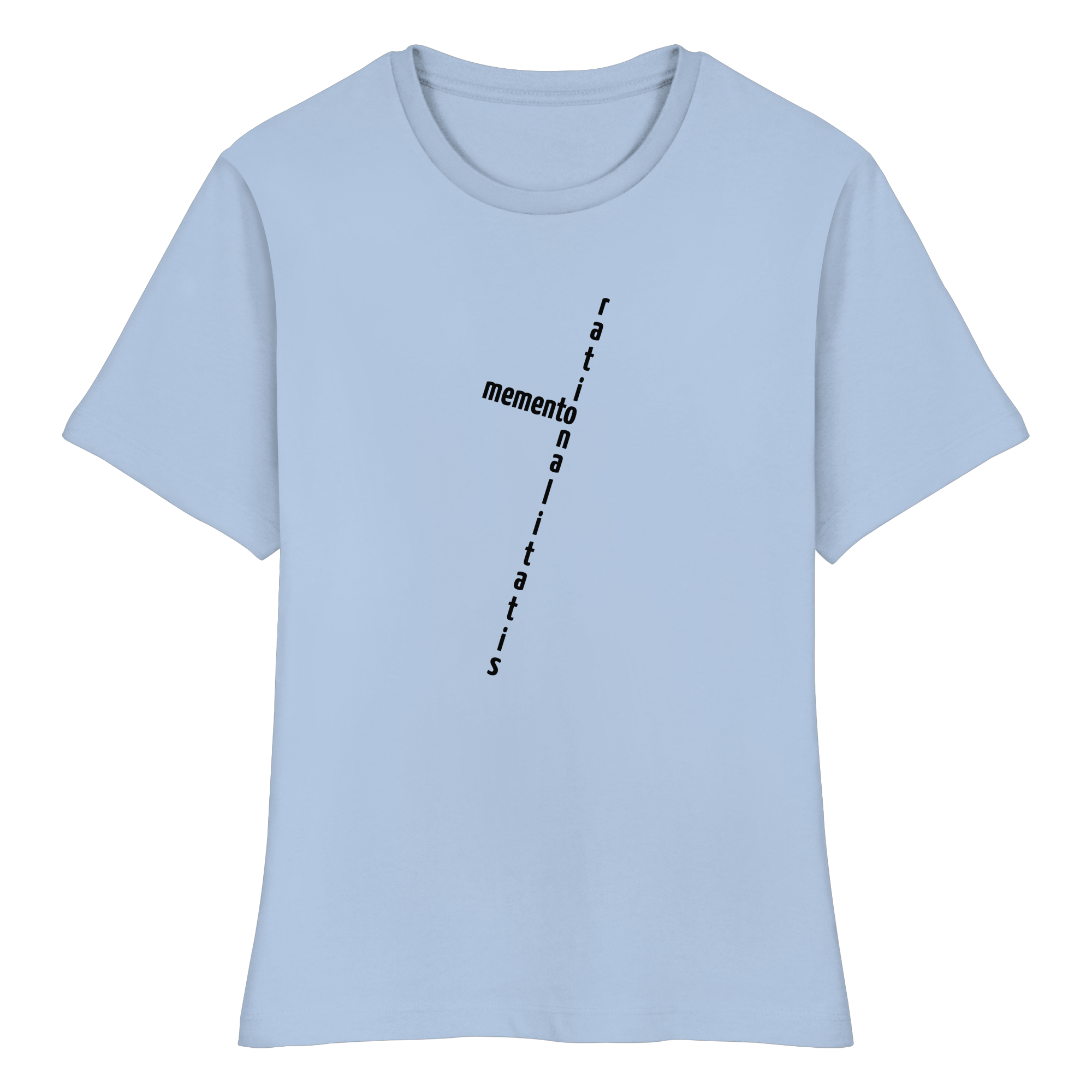 BLACK FRONT (K2) - Fitted Ladies Organic Shirt