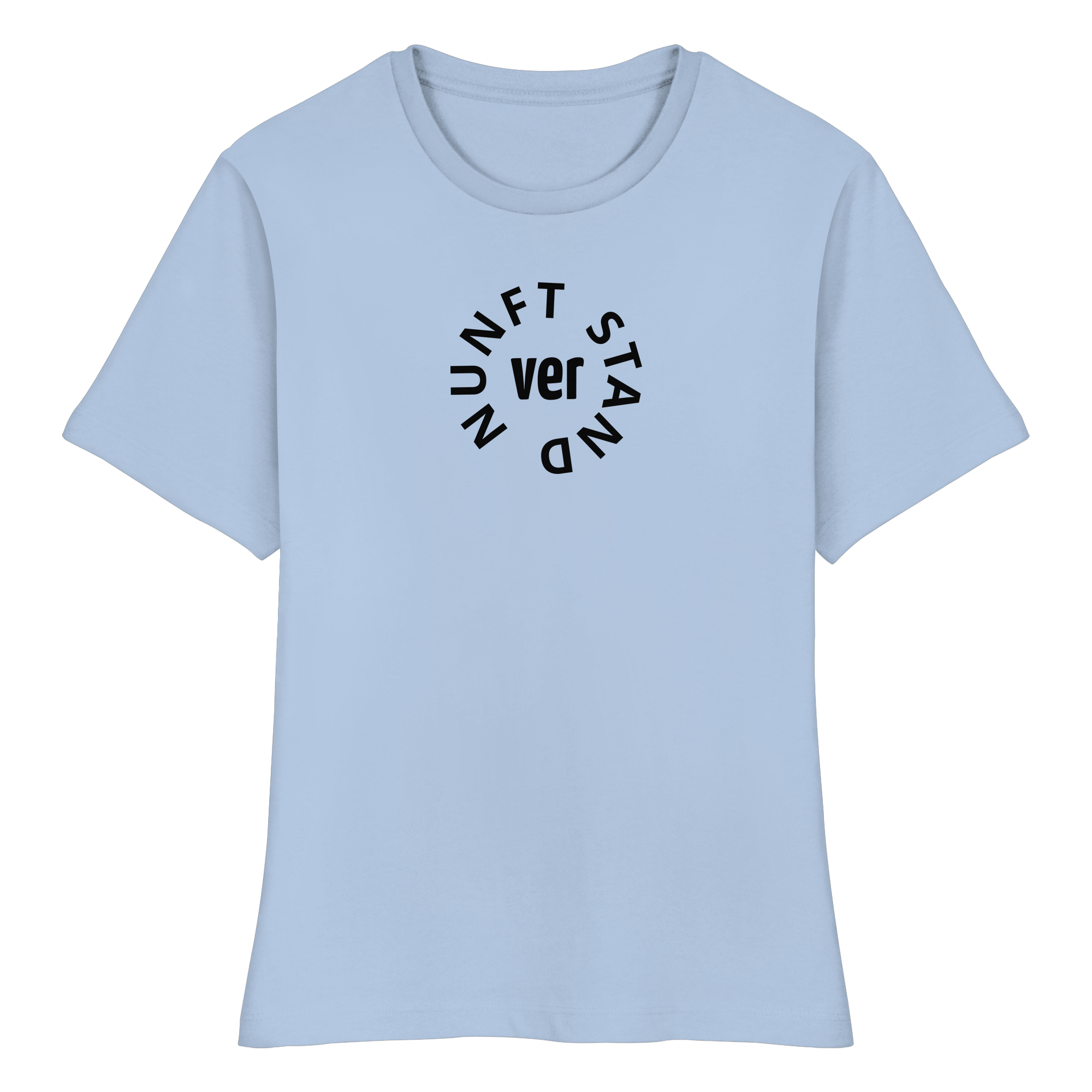 BLACK FRONT (K4) - Fitted Ladies Organic Shirt