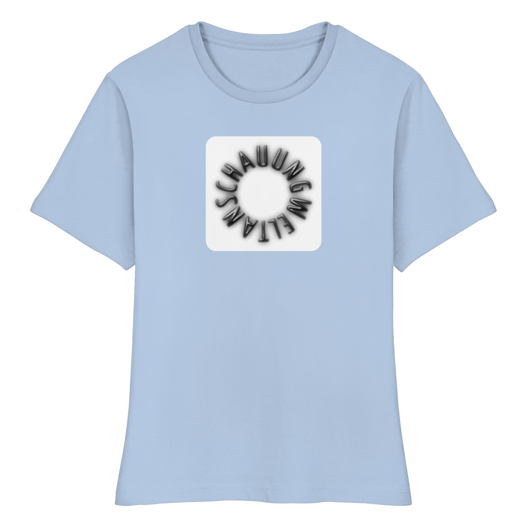 BLACK FRONT (K5) - Fitted Ladies Organic Shirt