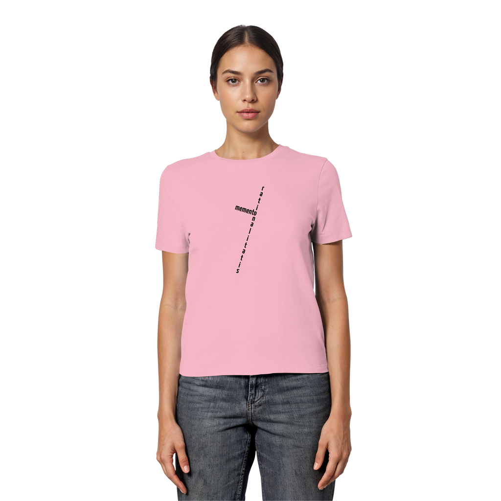 BLACK FRONT (K2) - Fitted Ladies Organic Shirt