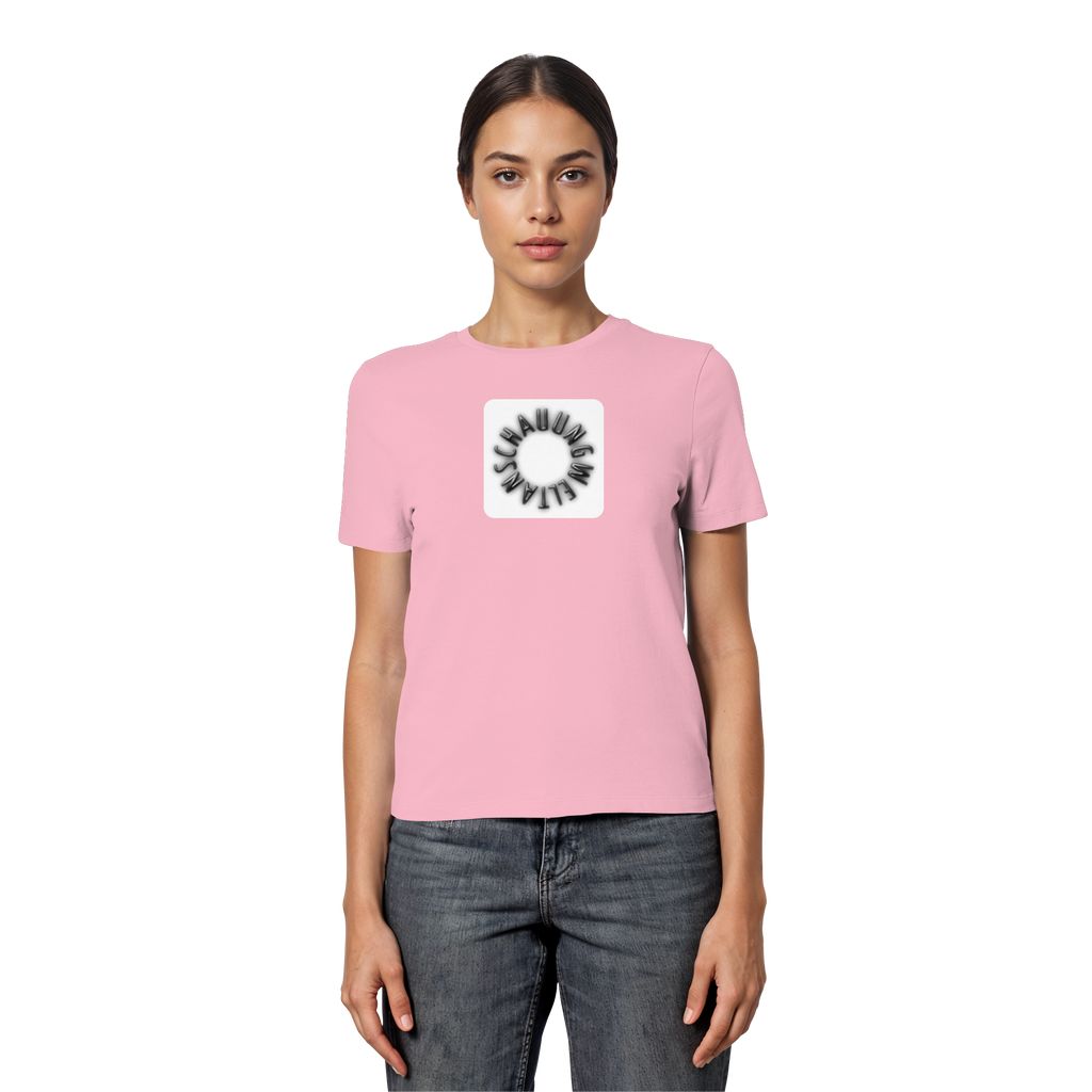 BLACK FRONT (K5) - Fitted Ladies Organic Shirt