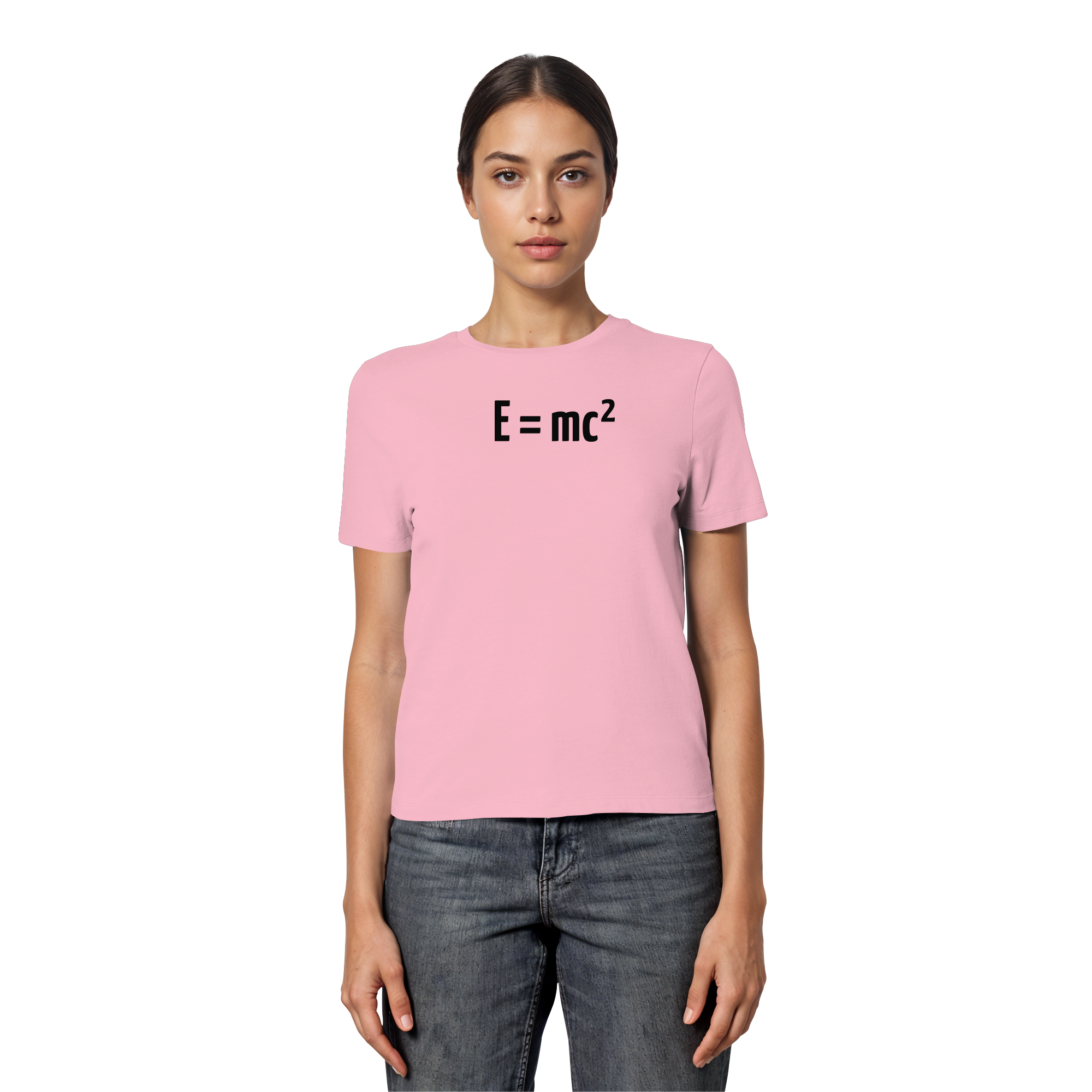 BLACK FRONT (K3) - Fitted Ladies Organic Shirt