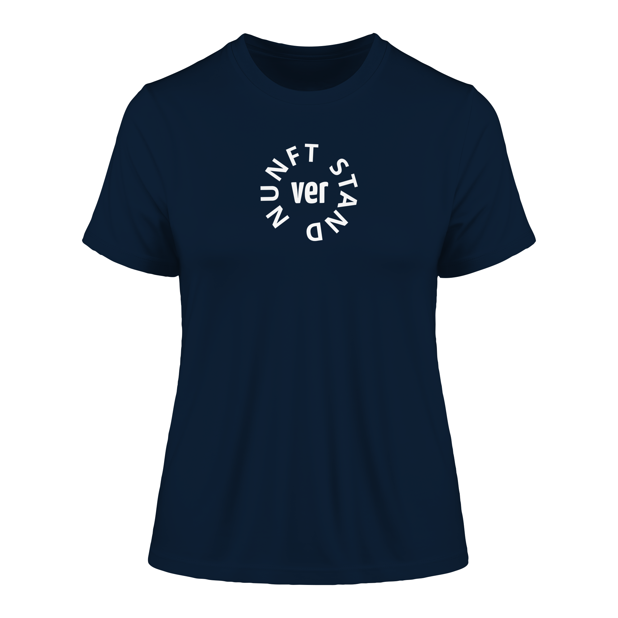 WHITE FRONT (K4) - Fitted Ladies Organic Shirt