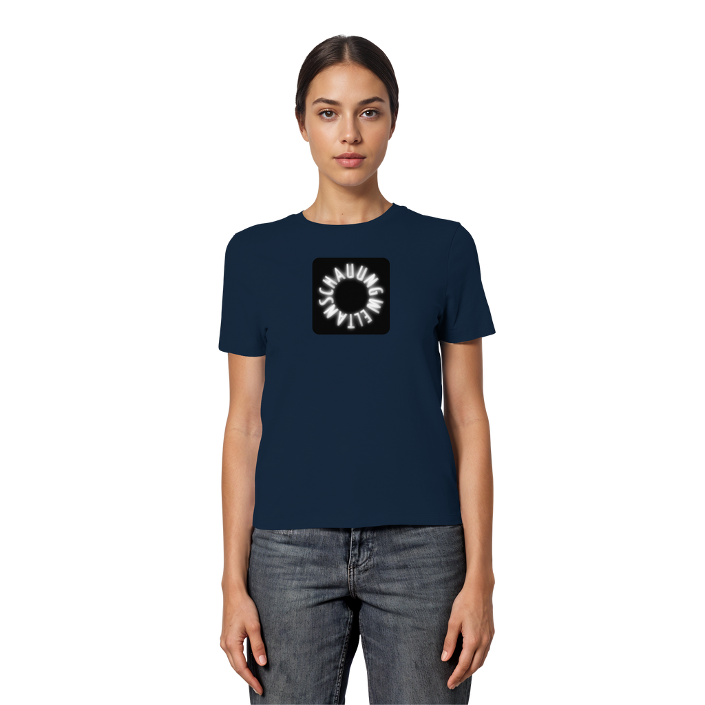 WHITE FRONT (K5) - Fitted Ladies Organic Shirt