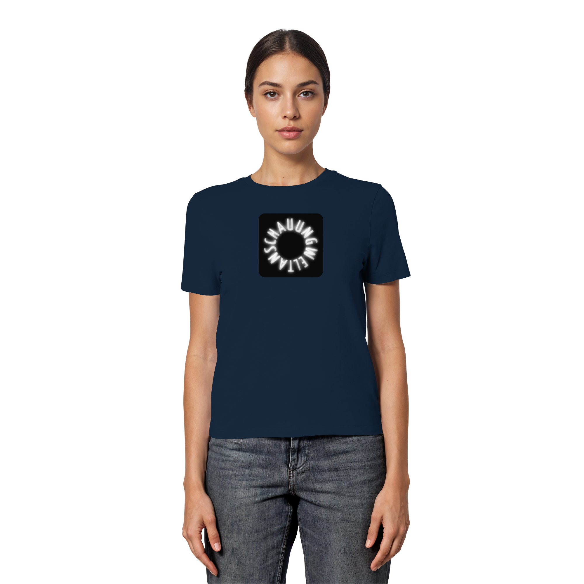 WHITE FRONT (K5) - Fitted Ladies Organic Shirt