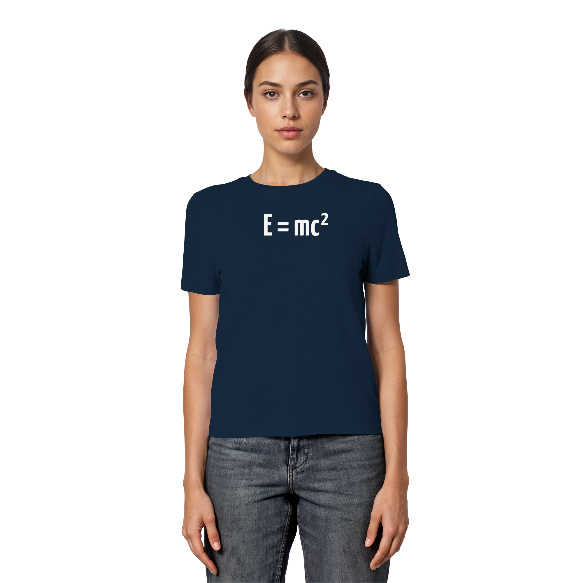 WHITE FRONT (K3) - Fitted Ladies Organic Shirt