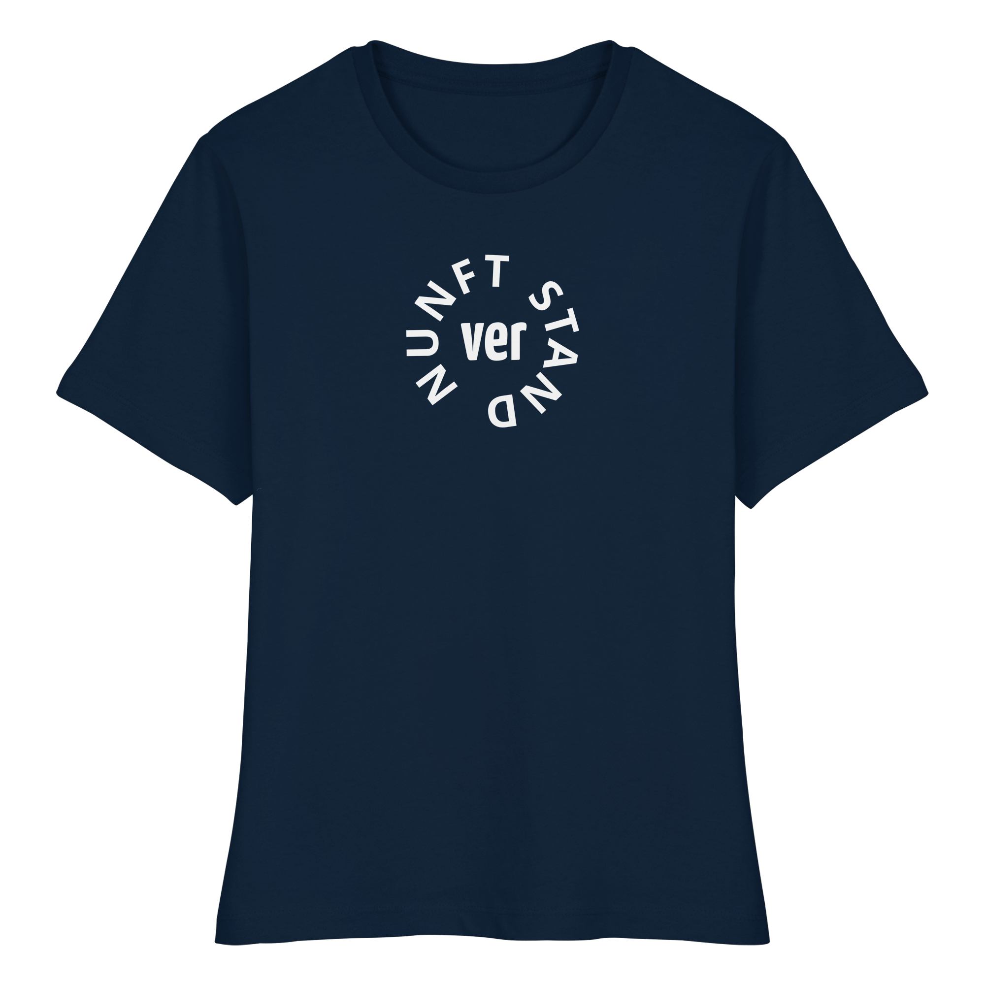 WHITE FRONT (K4) - Fitted Ladies Organic Shirt