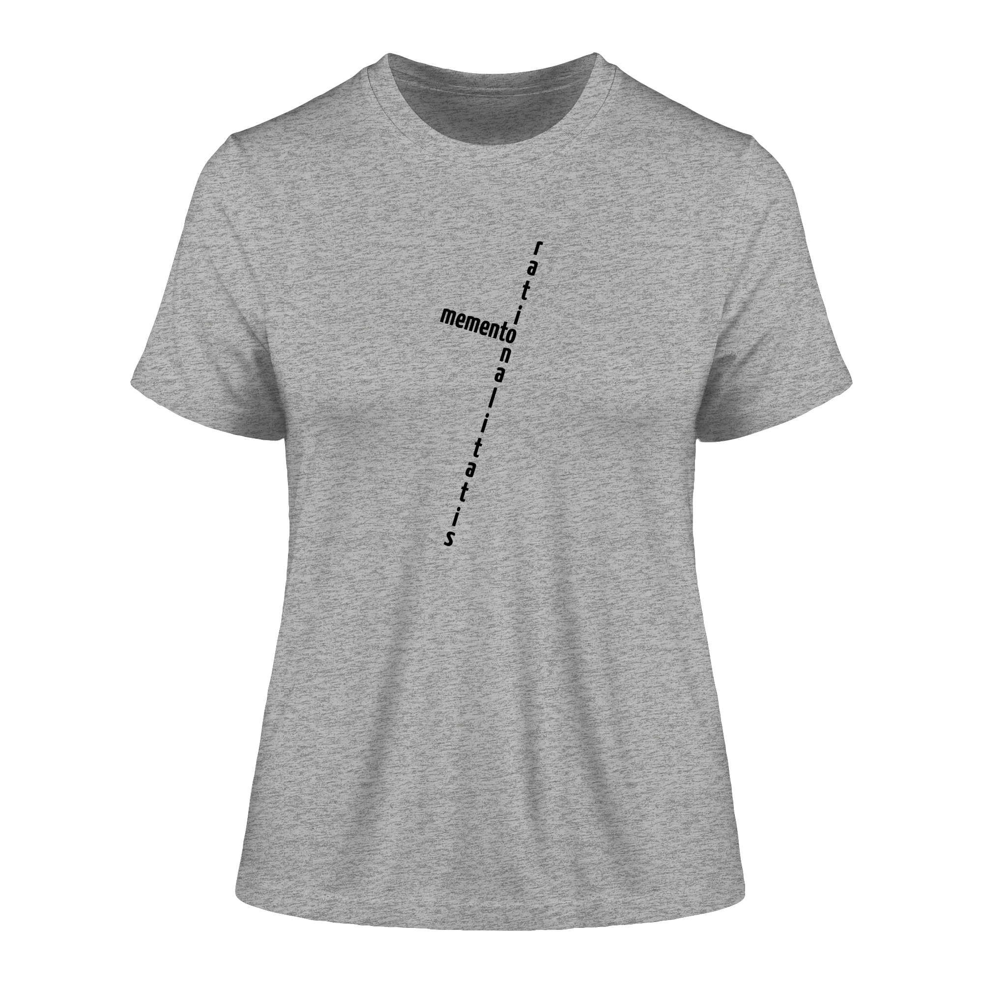 BLACK FRONT (K2) - Fitted Ladies Organic Shirt