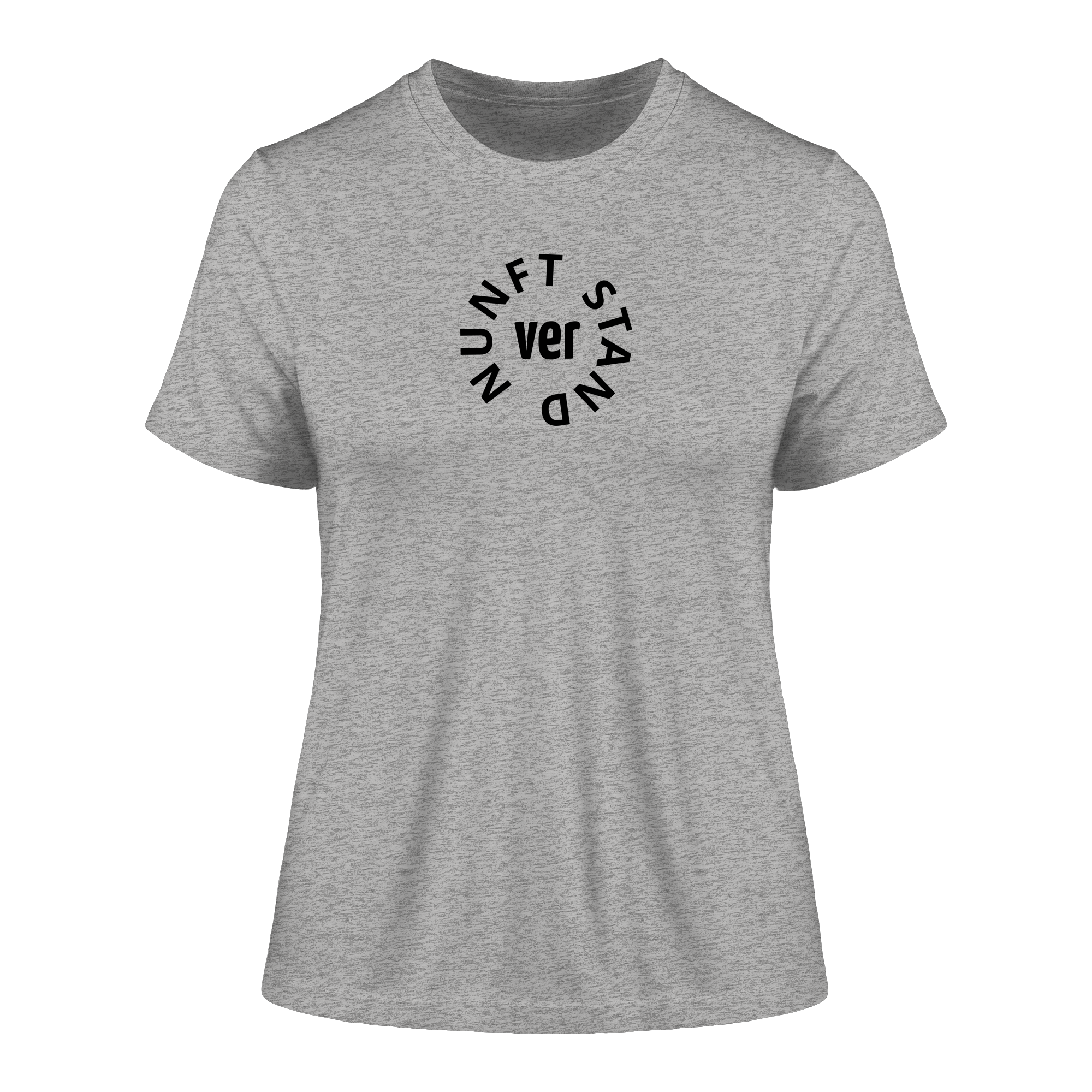 BLACK FRONT (K4) - Fitted Ladies Organic Shirt