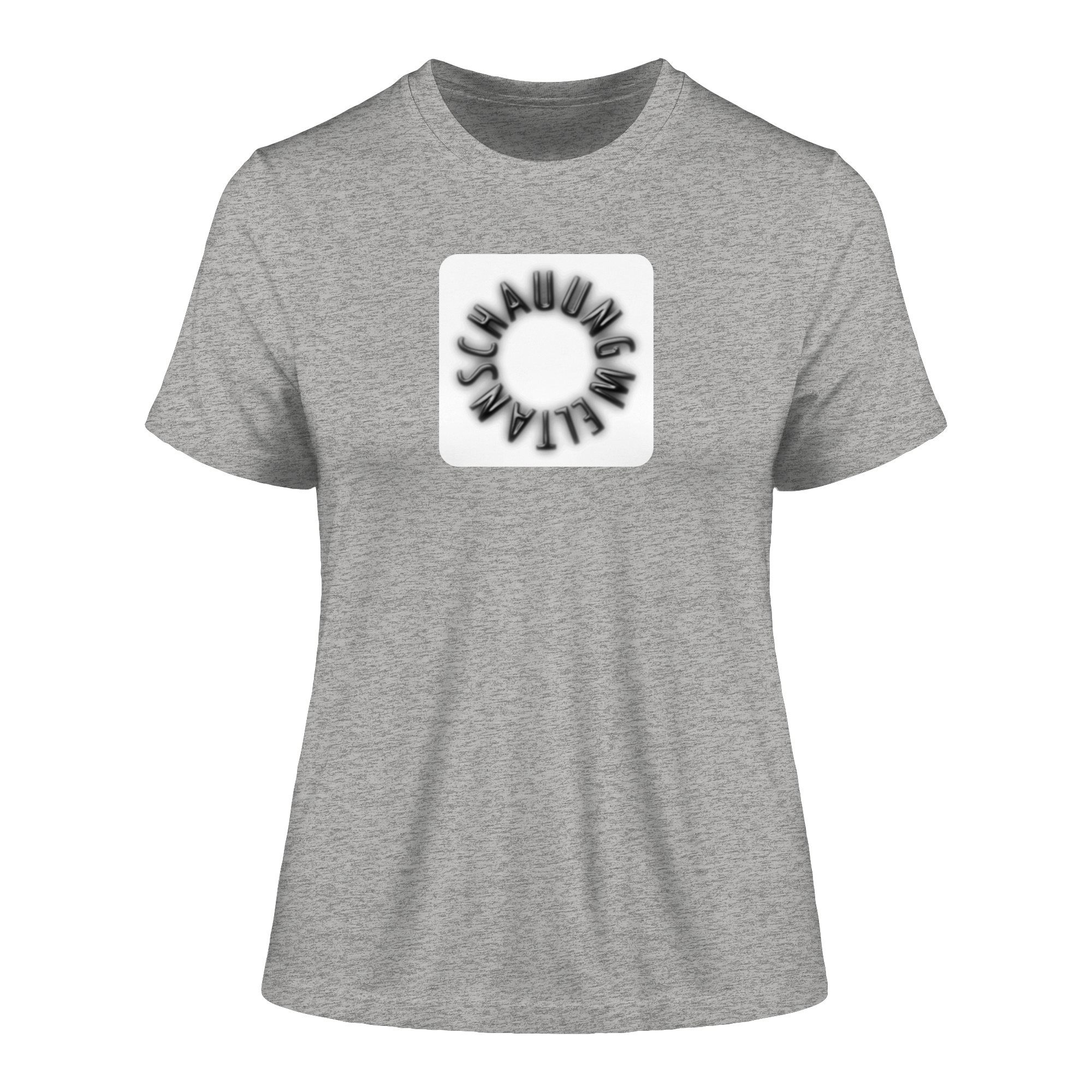 BLACK FRONT (K5) - Fitted Ladies Organic Shirt