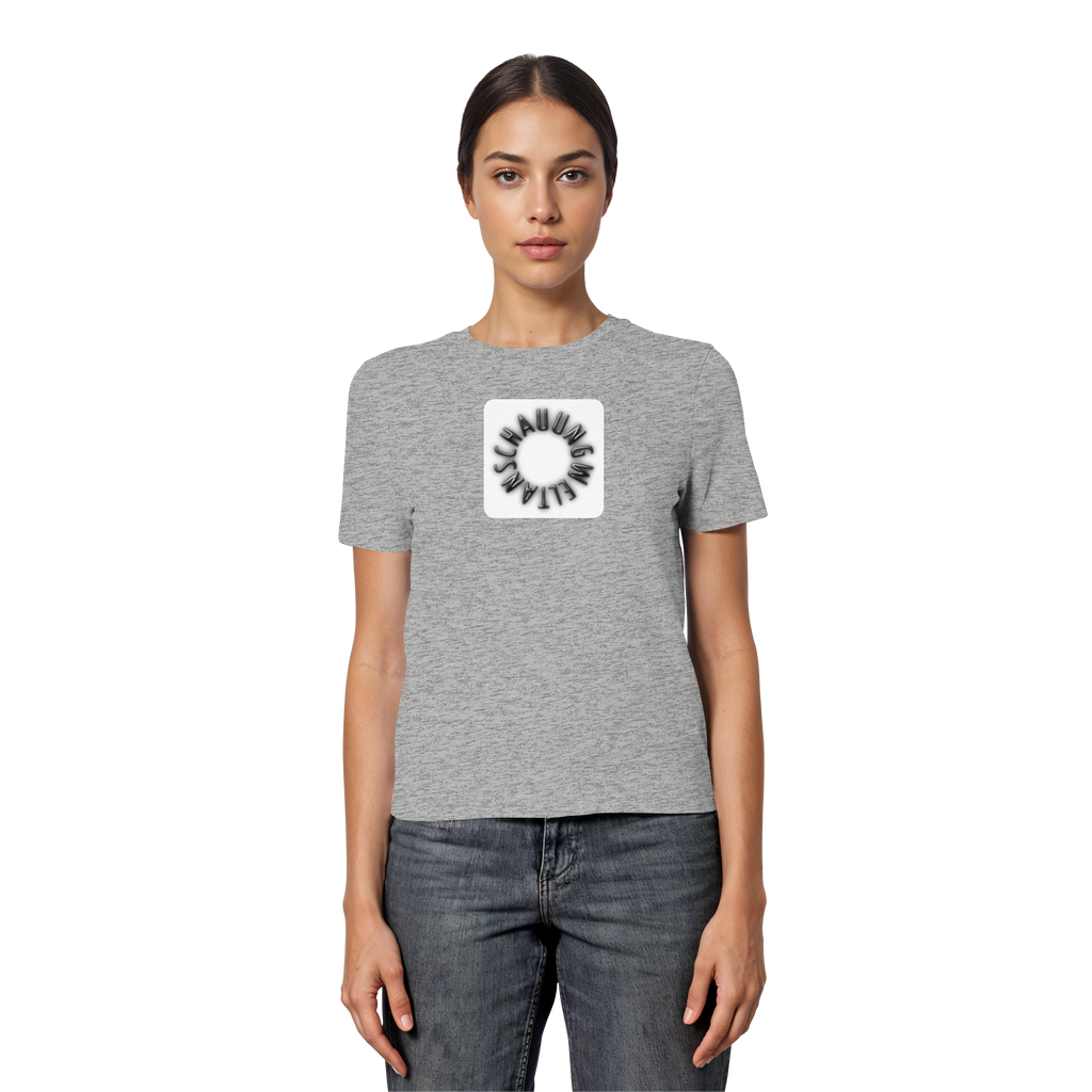 BLACK FRONT (K5) - Fitted Ladies Organic Shirt