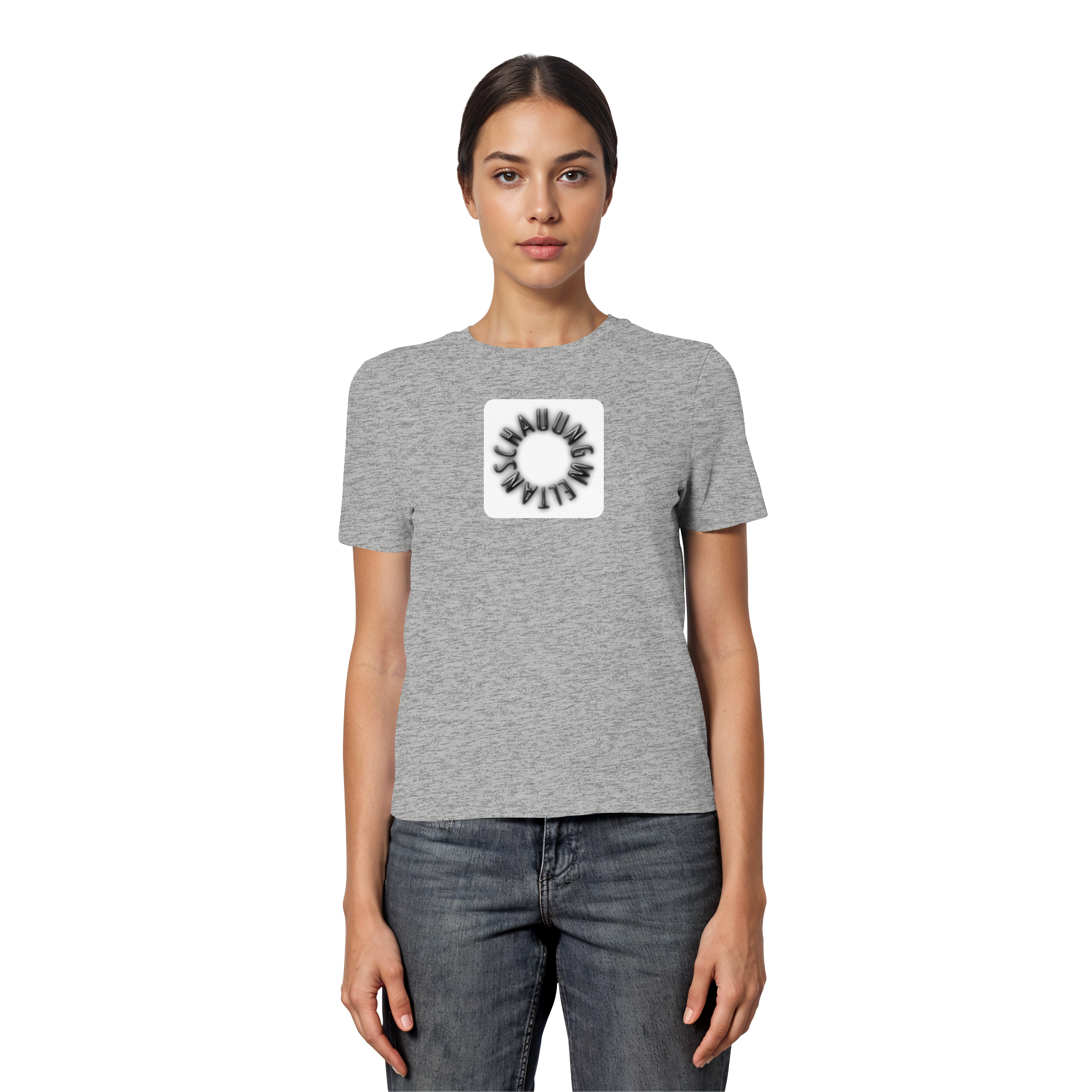 BLACK FRONT (K5) - Fitted Ladies Organic Shirt