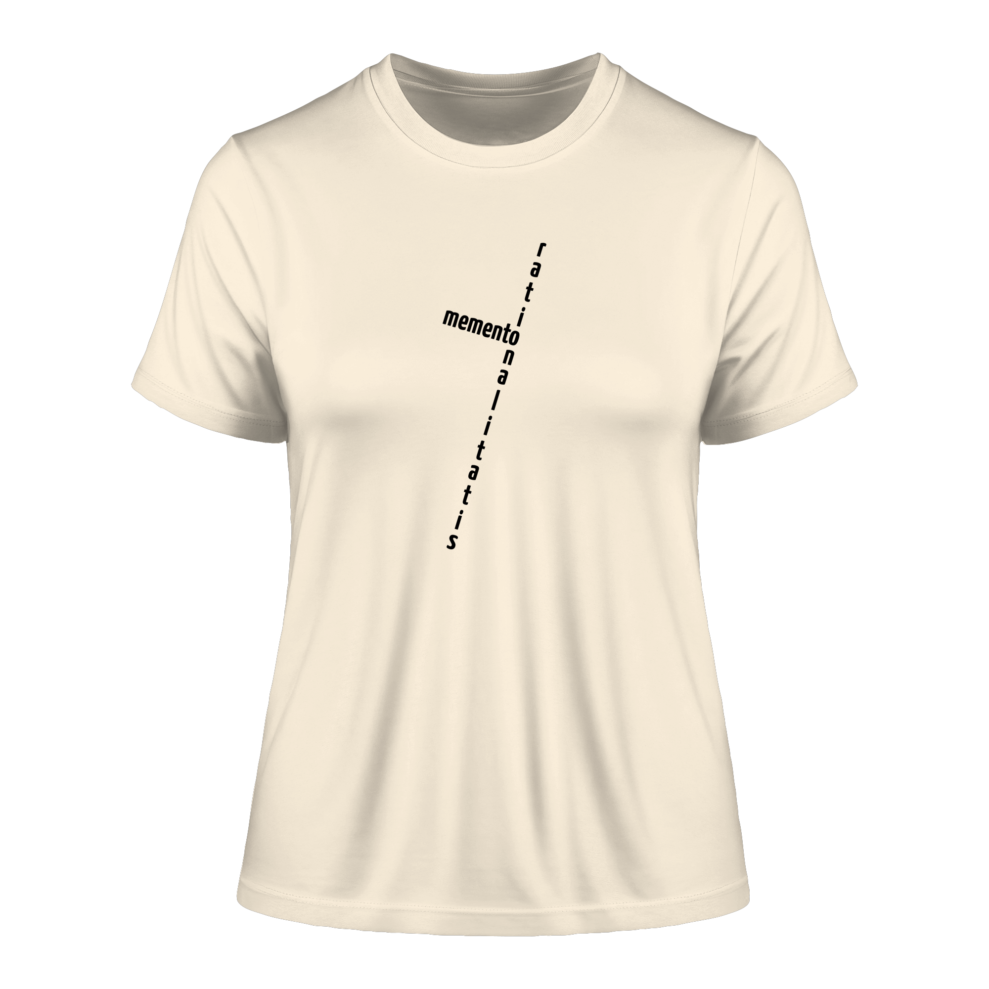 BLACK FRONT (K2) - Fitted Ladies Organic Shirt