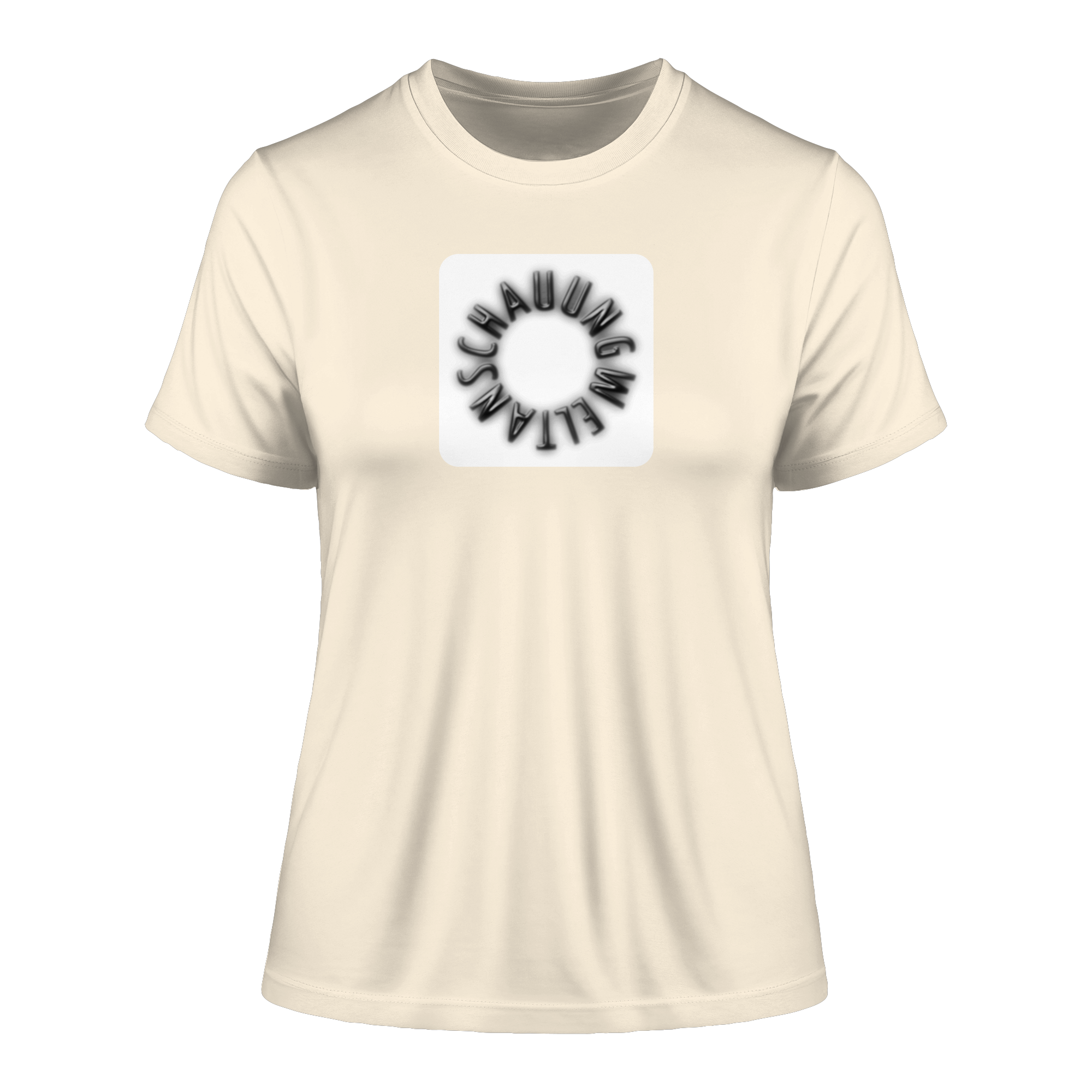 BLACK FRONT (K5) - Fitted Ladies Organic Shirt