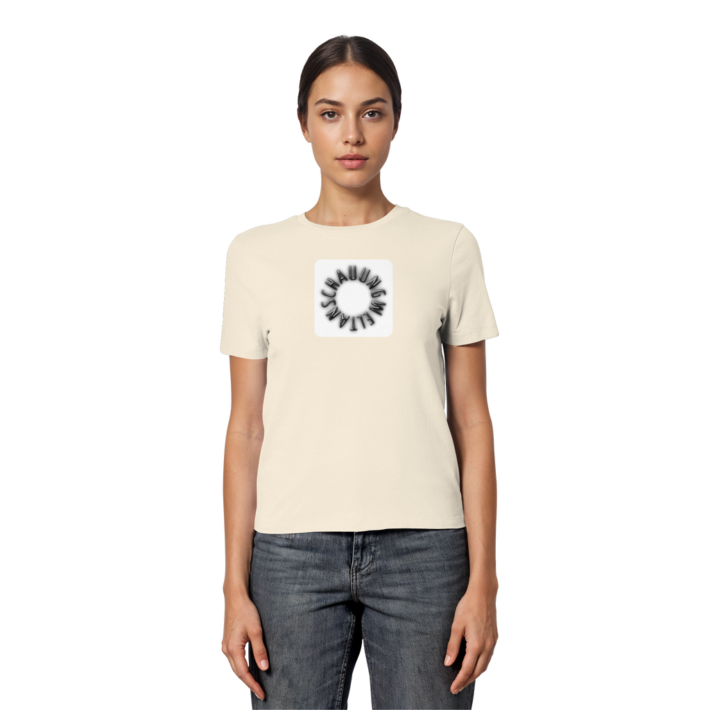 BLACK FRONT (K5) - Fitted Ladies Organic Shirt