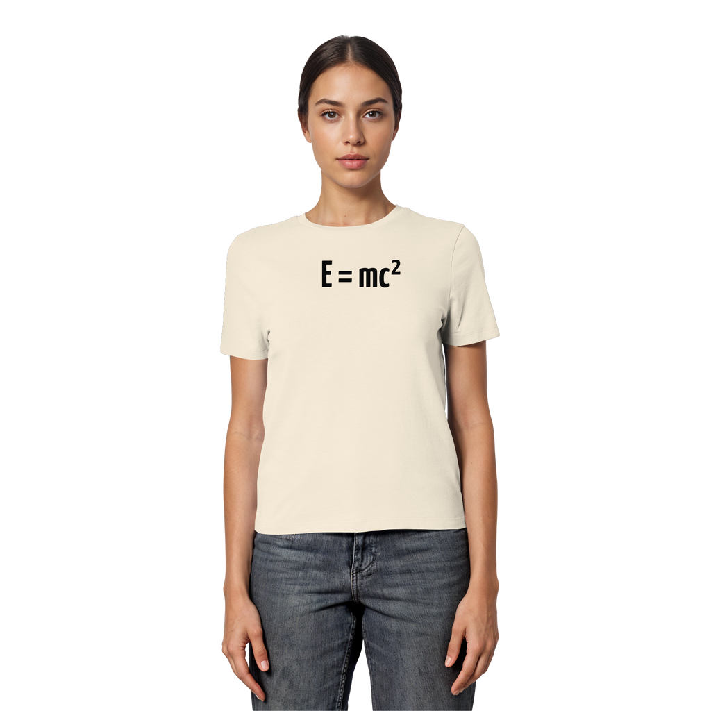 BLACK FRONT (K3) - Fitted Ladies Organic Shirt