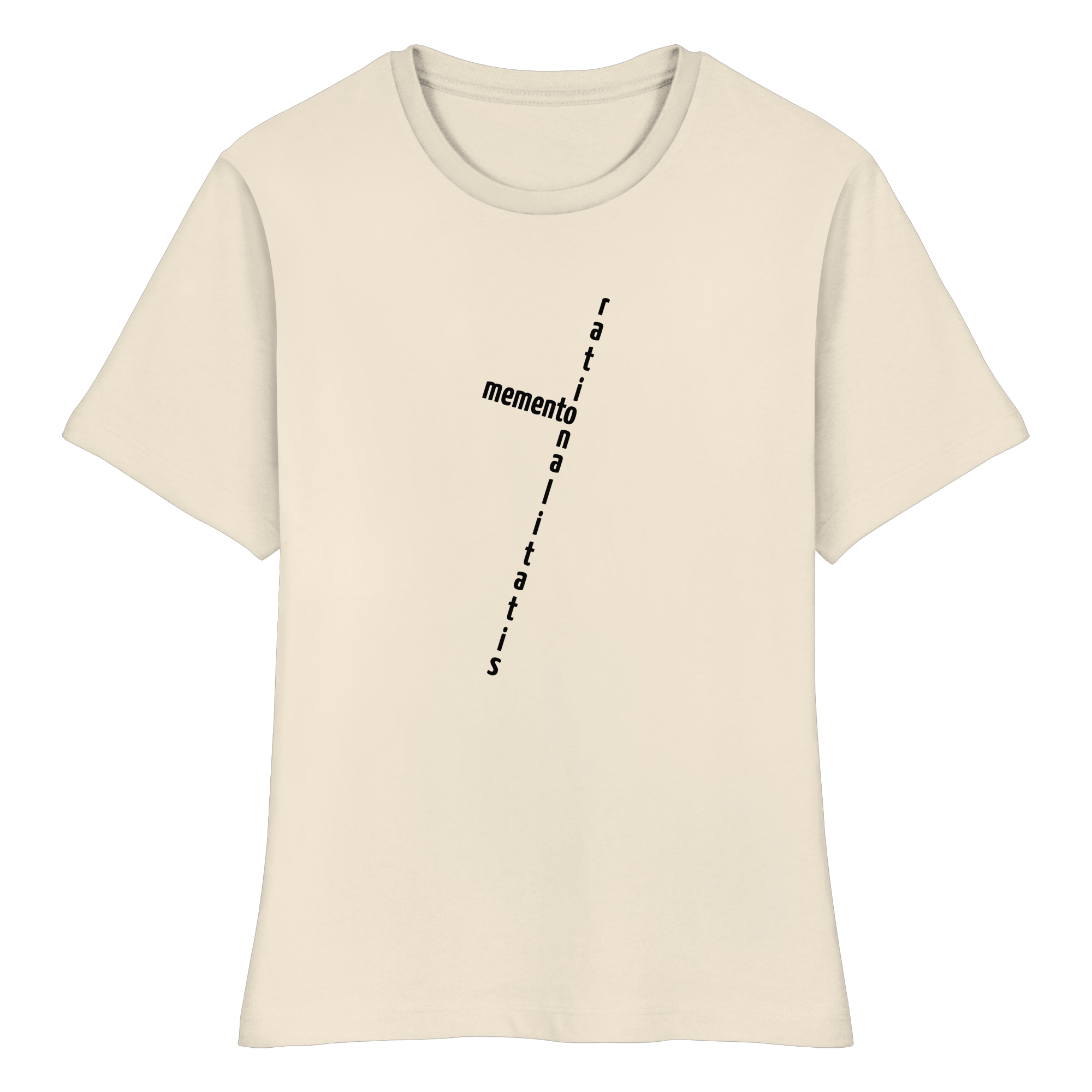 BLACK FRONT (K2) - Fitted Ladies Organic Shirt