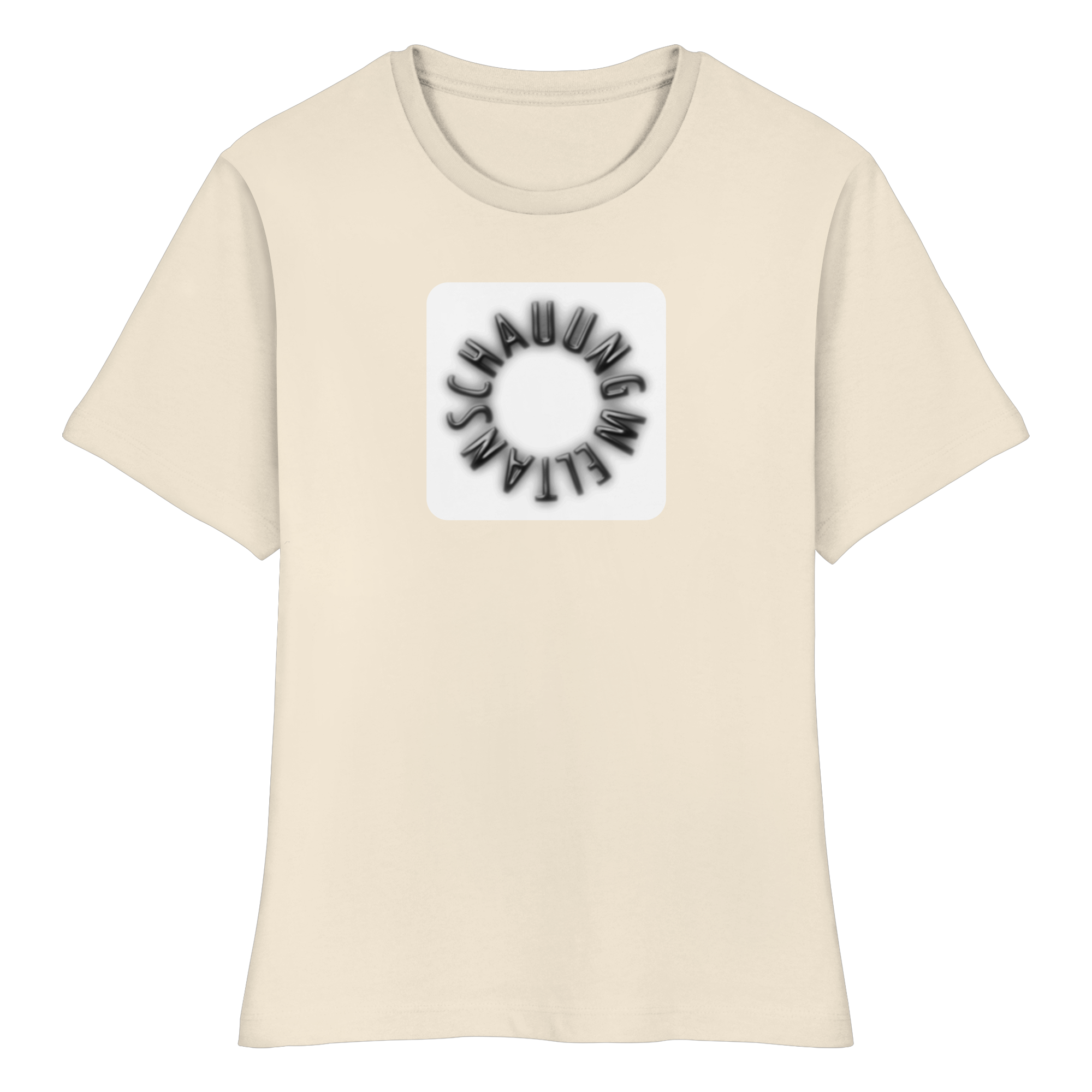 BLACK FRONT (K5) - Fitted Ladies Organic Shirt