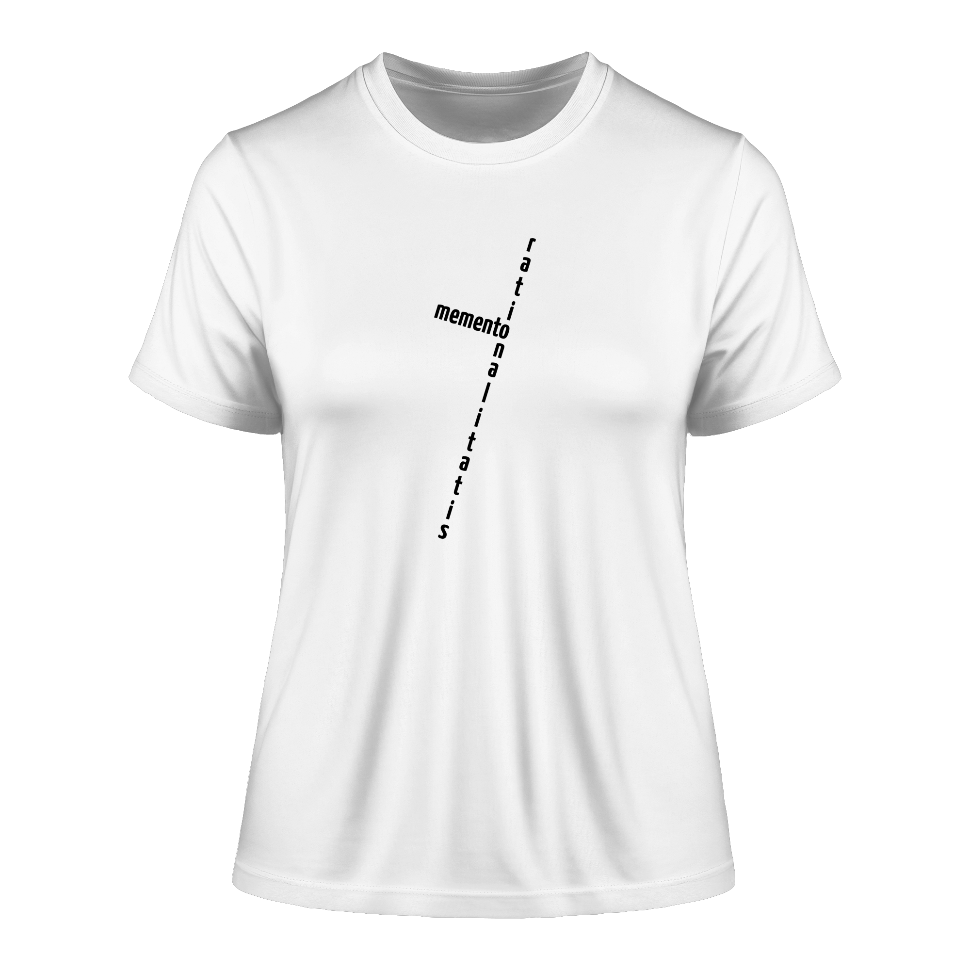 BLACK FRONT (K2) - Fitted Ladies Organic Shirt