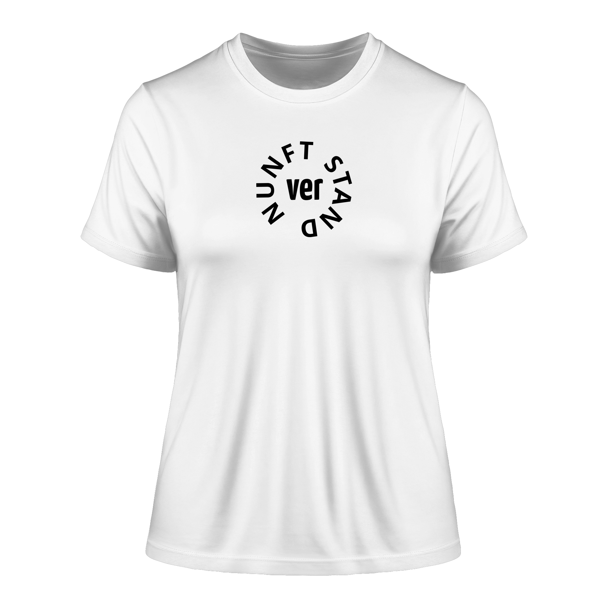 BLACK FRONT (K4) - Fitted Ladies Organic Shirt