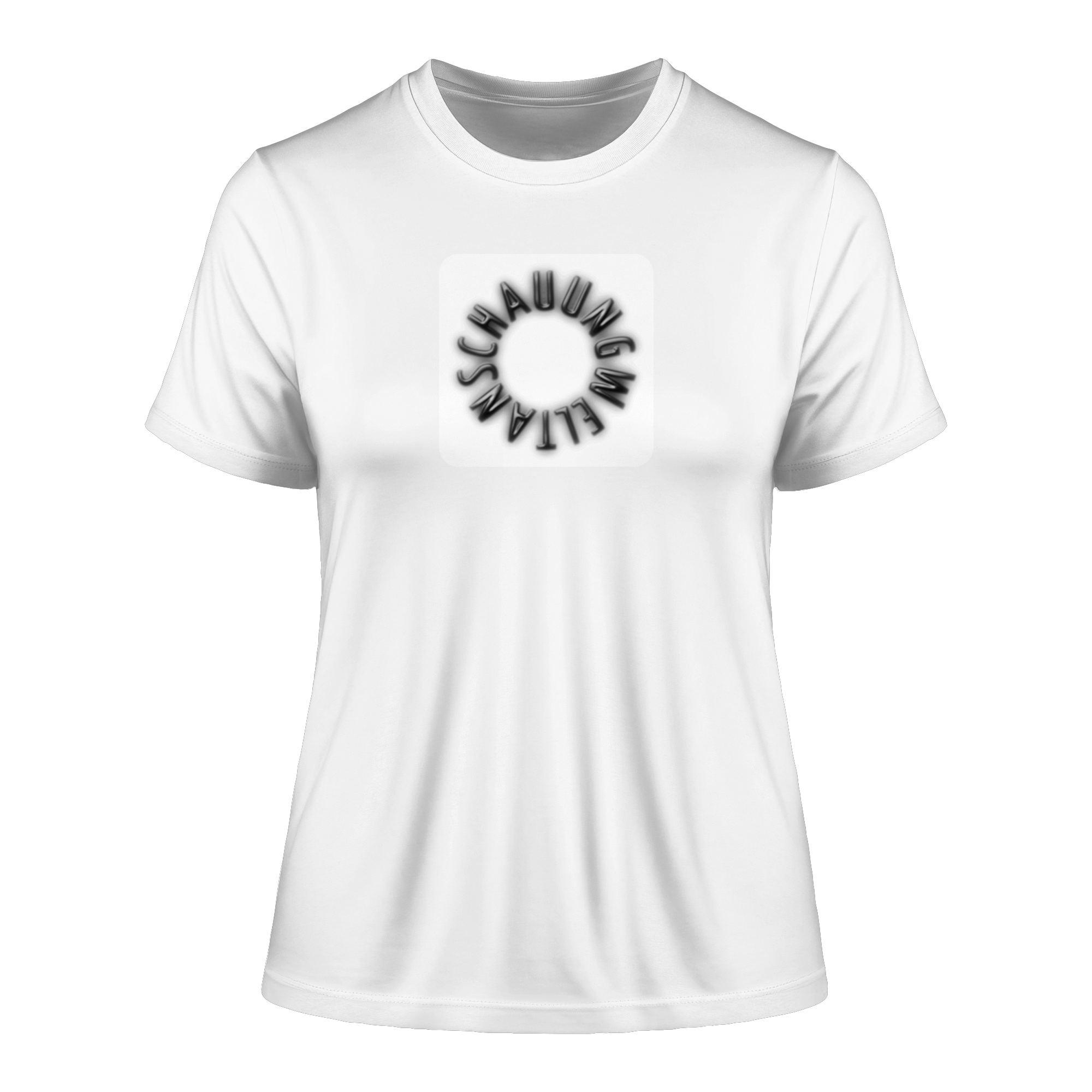 BLACK FRONT (K5) - Fitted Ladies Organic Shirt
