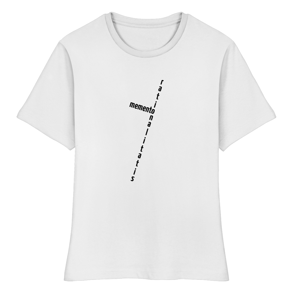 BLACK FRONT (K2) - Fitted Ladies Organic Shirt