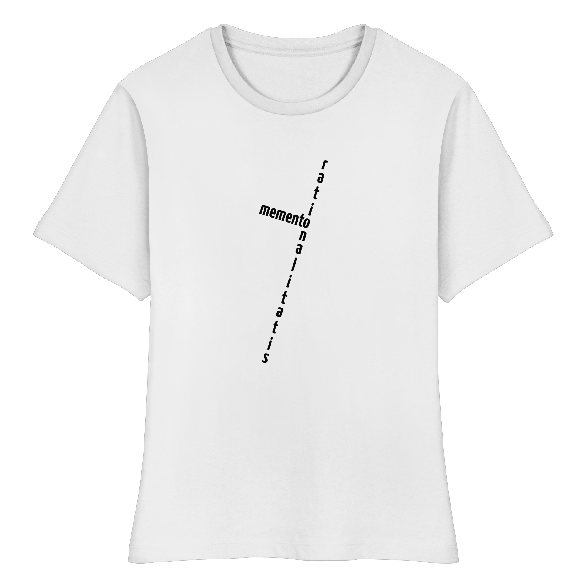 BLACK FRONT (K2) - Fitted Ladies Organic Shirt