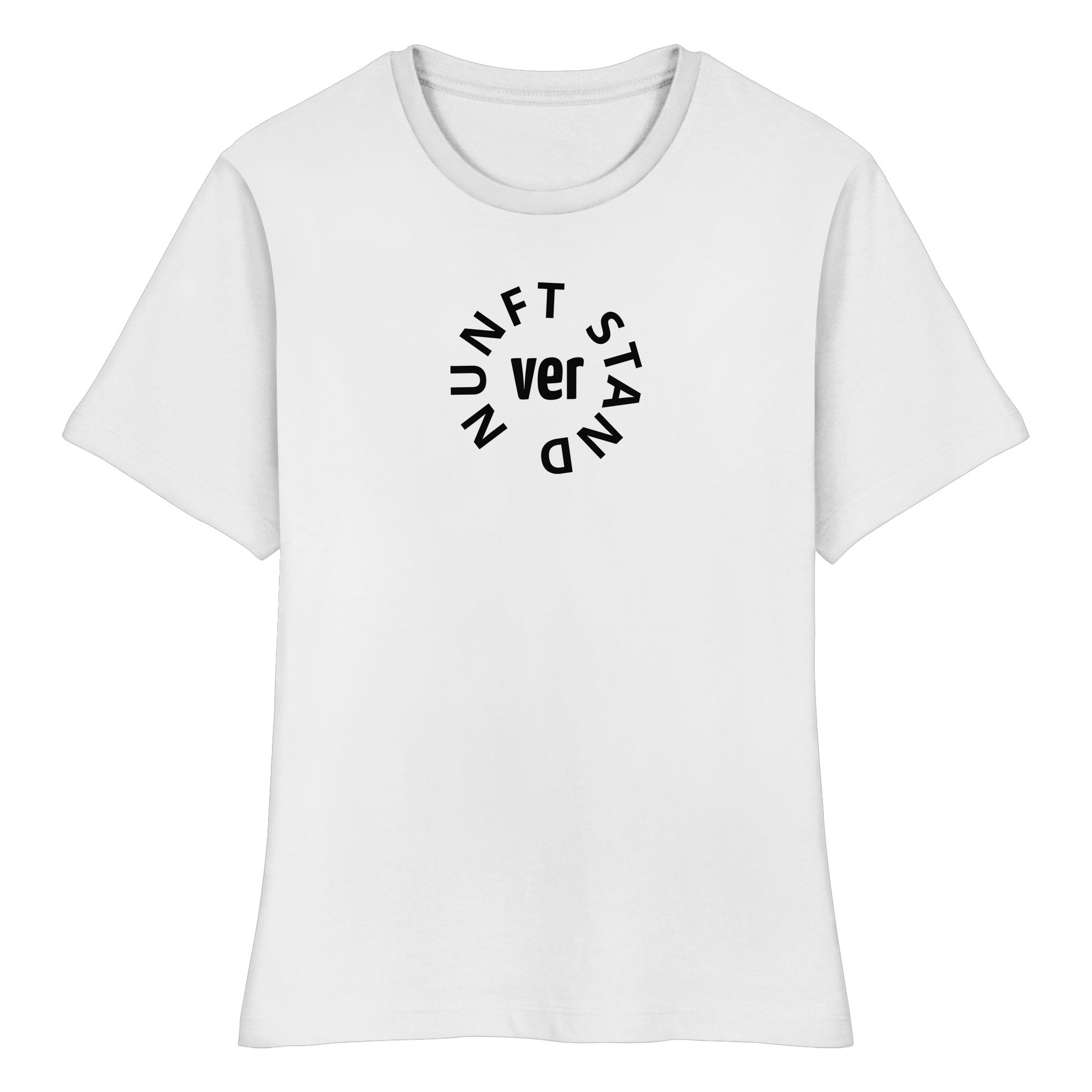 BLACK FRONT (K4) - Fitted Ladies Organic Shirt
