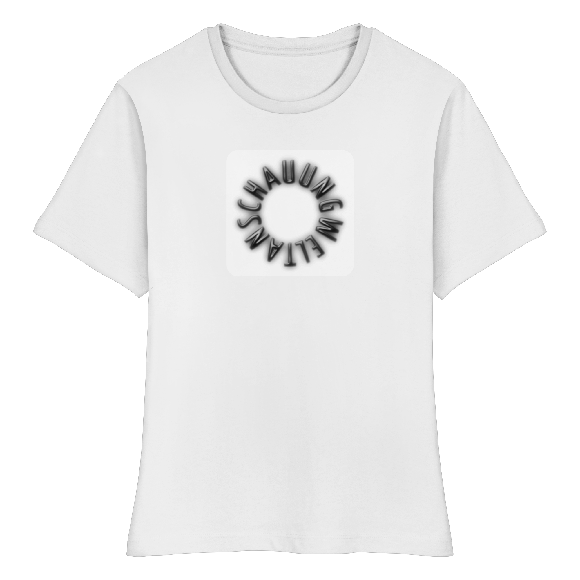 BLACK FRONT (K5) - Fitted Ladies Organic Shirt