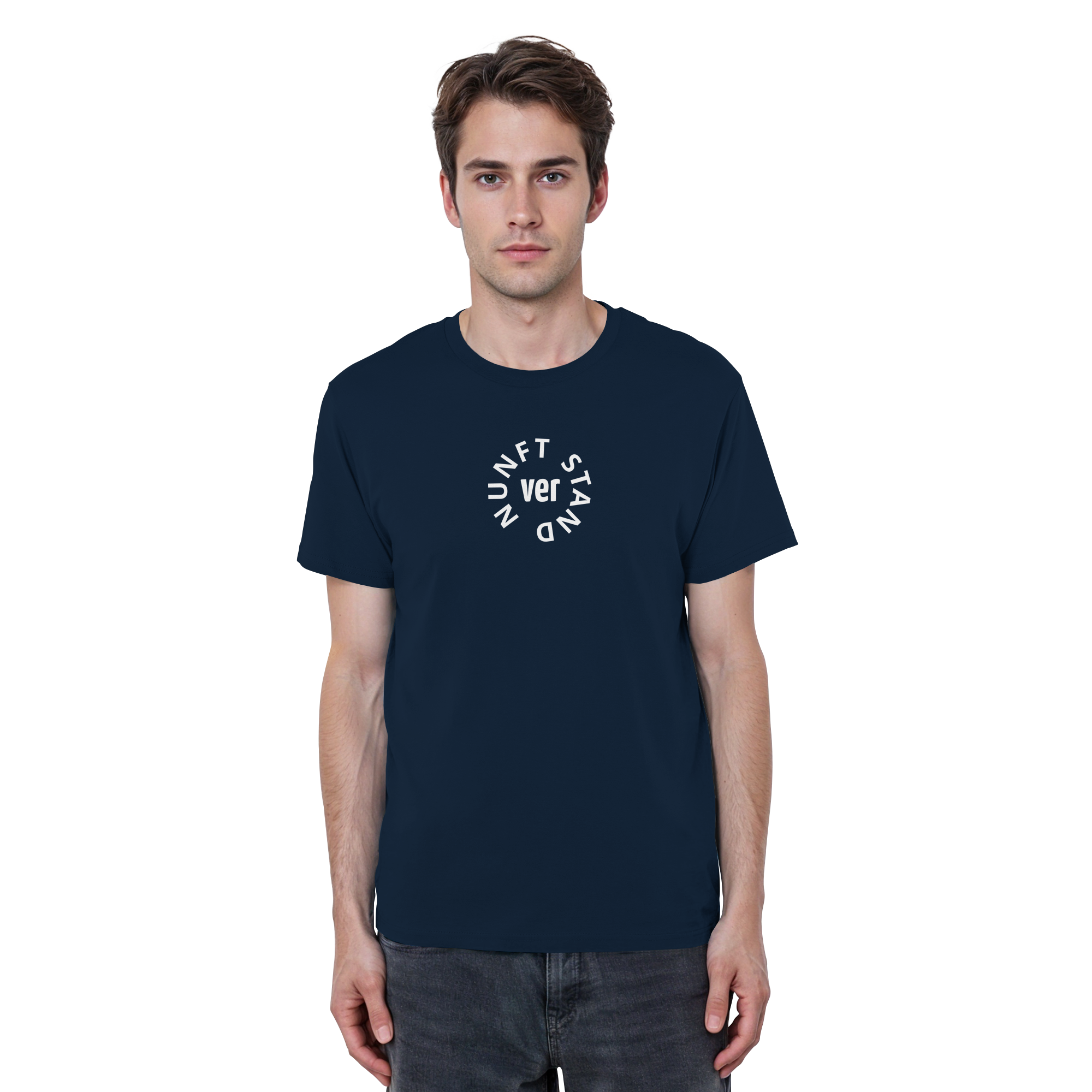WHITE FRONT (K4) - Organic Basic Shirt