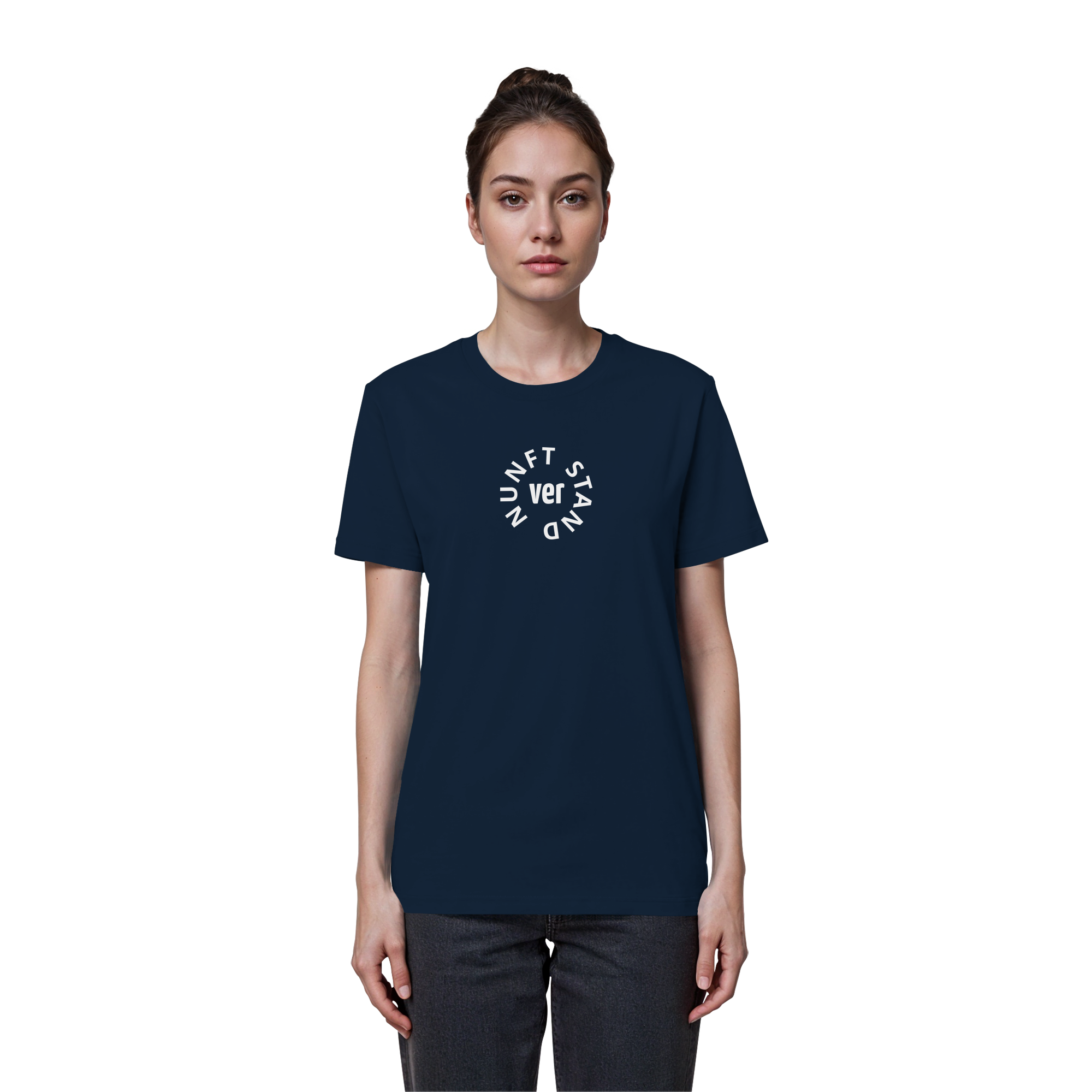 WHITE FRONT (K4) - Organic Basic Shirt