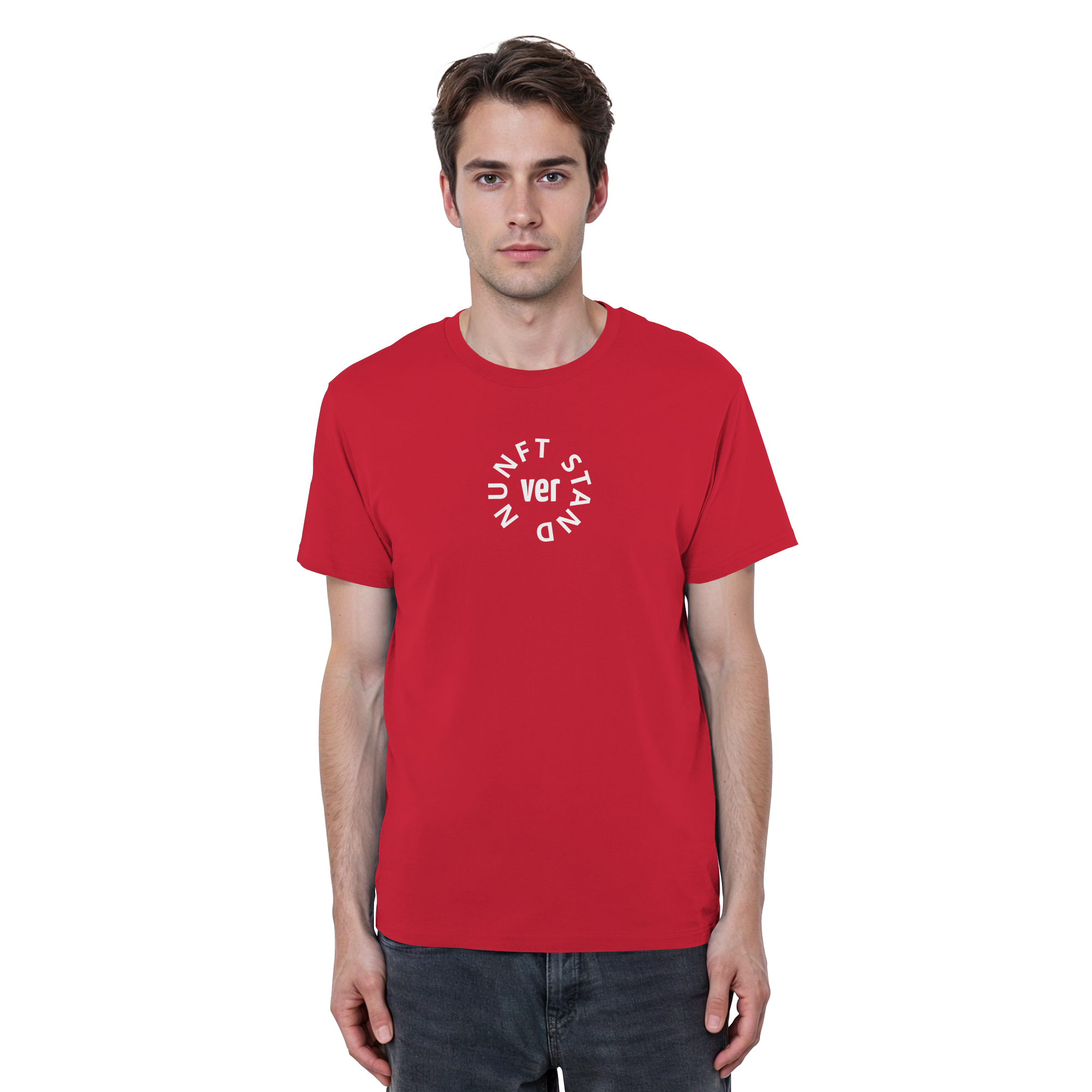 WHITE FRONT (K4) - Organic Basic Shirt