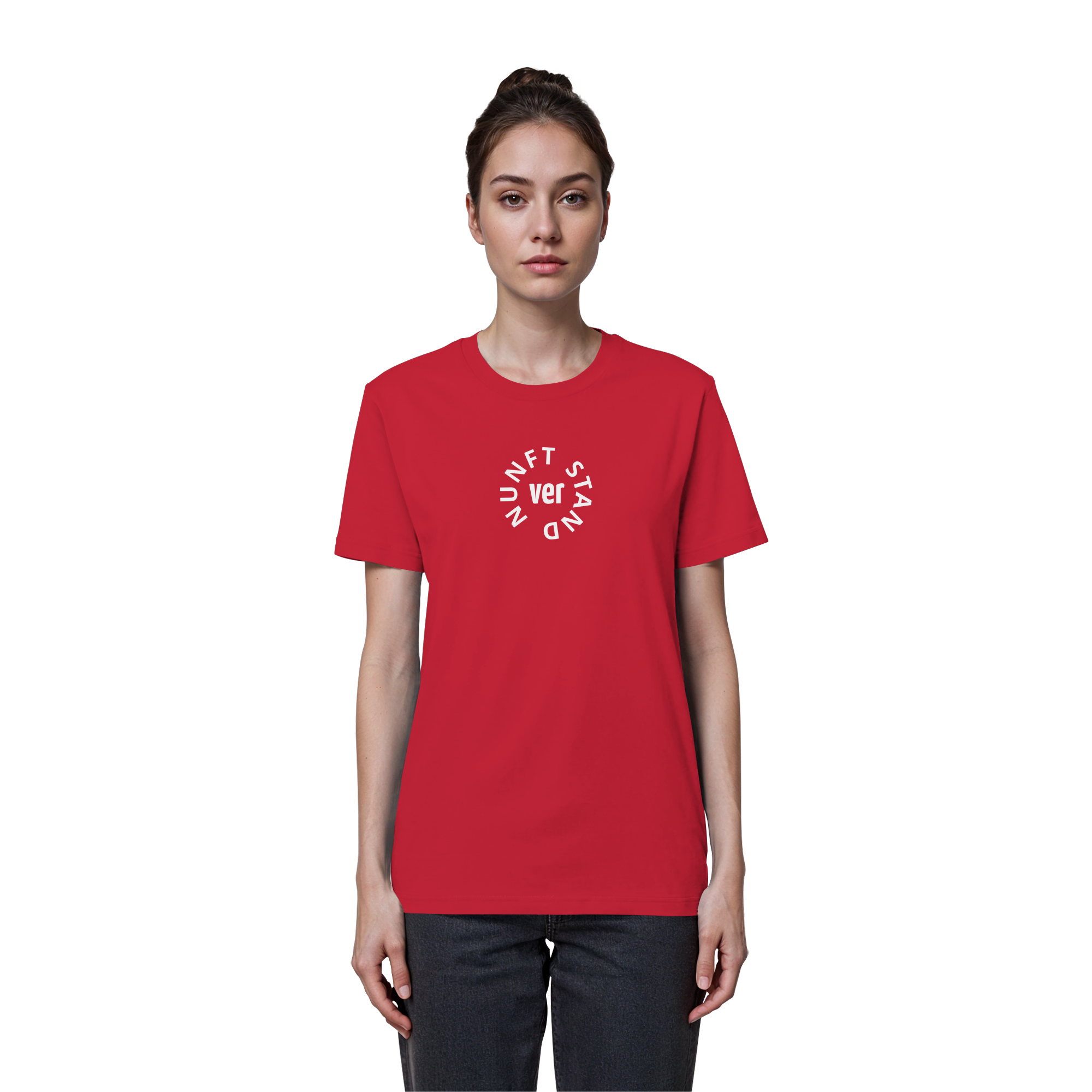 WHITE FRONT (K4) - Organic Basic Shirt