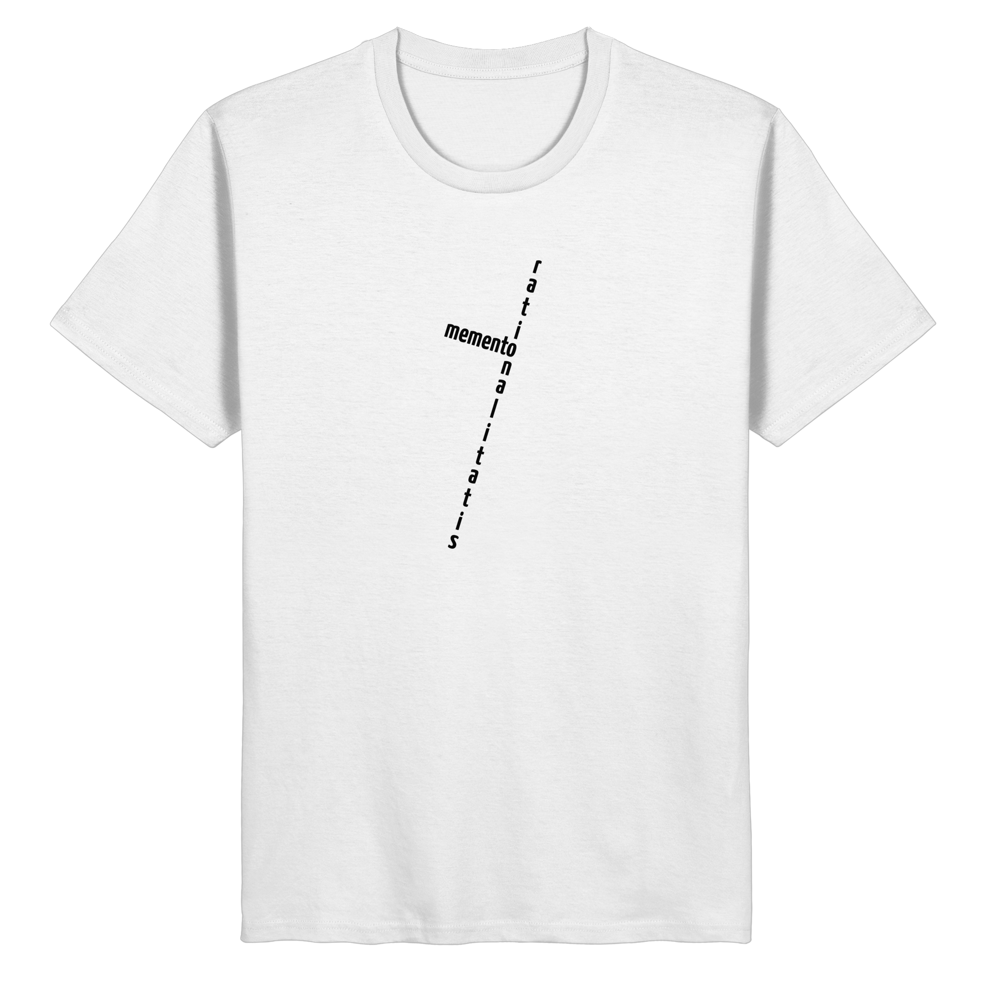 BLACK FRONT (K2) - Organic Basic Shirt