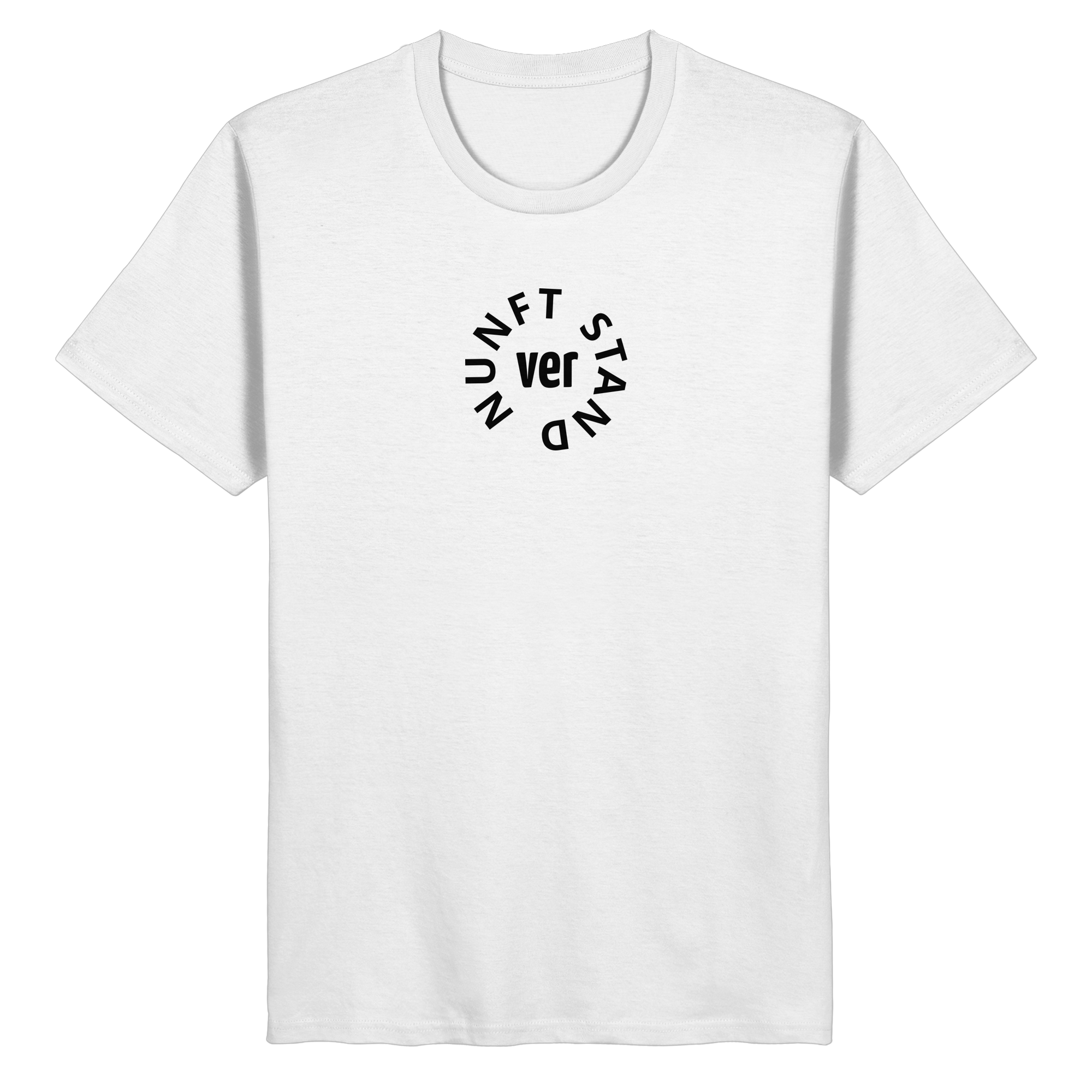 BLACK FRONT (K4) - Organic Basic Shirt