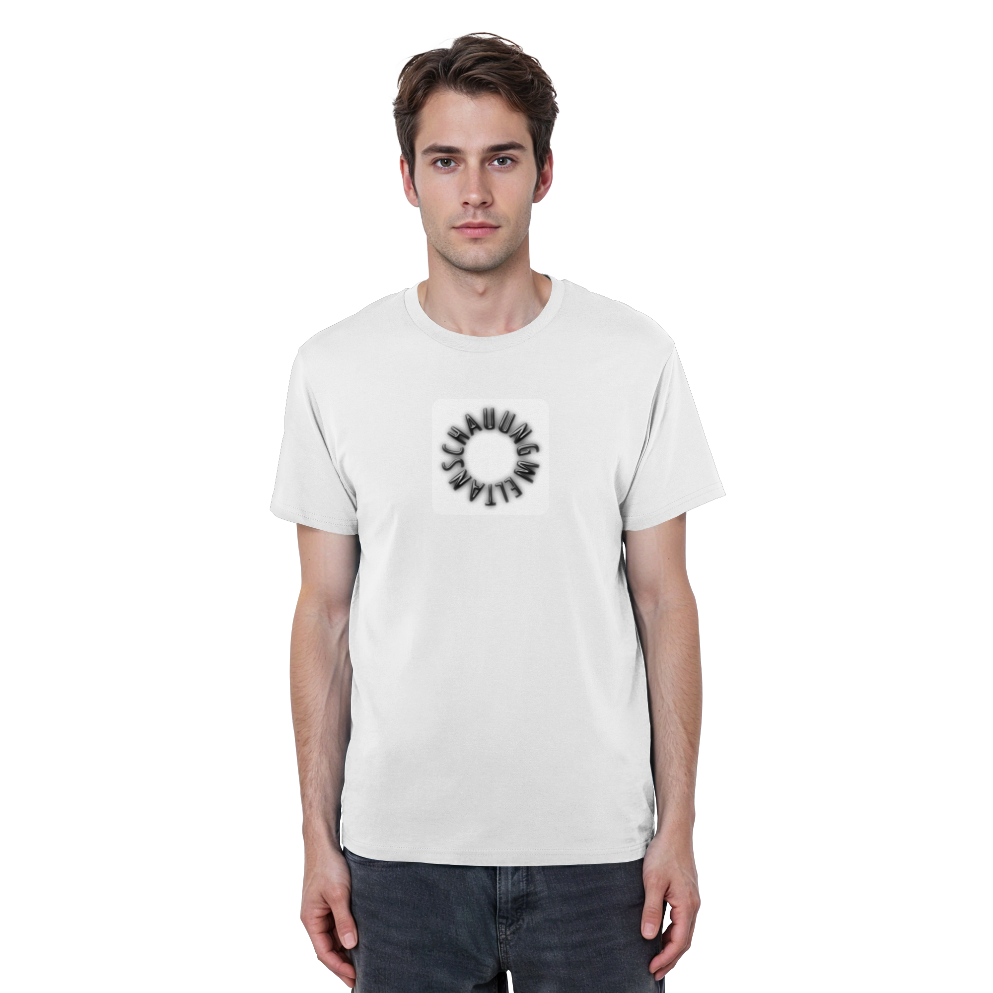 BLACK FRONT (K5) - Organic Basic Shirt