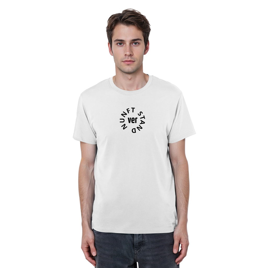 BLACK FRONT (K4) - Organic Basic Shirt