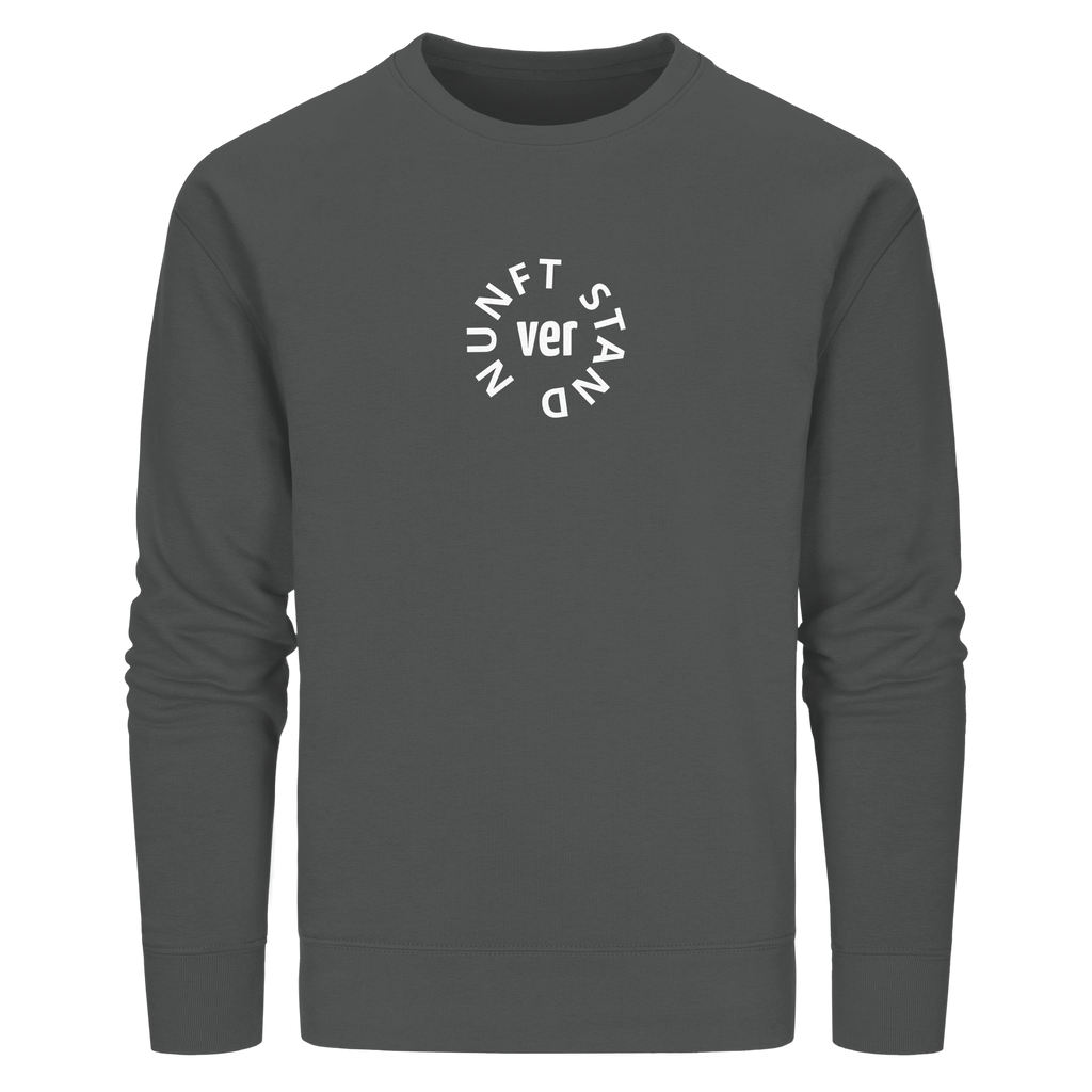 WHITE FRONT (K4) - Organic Basic Unisex Sweatshirt