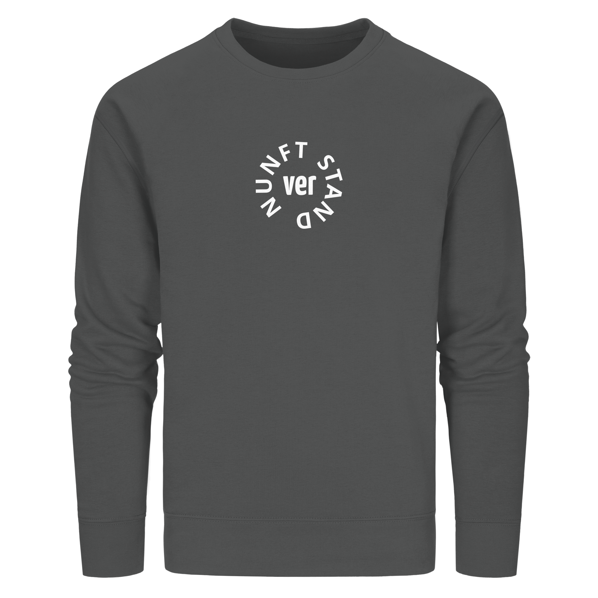 WHITE FRONT (K4) - Organic Basic Unisex Sweatshirt